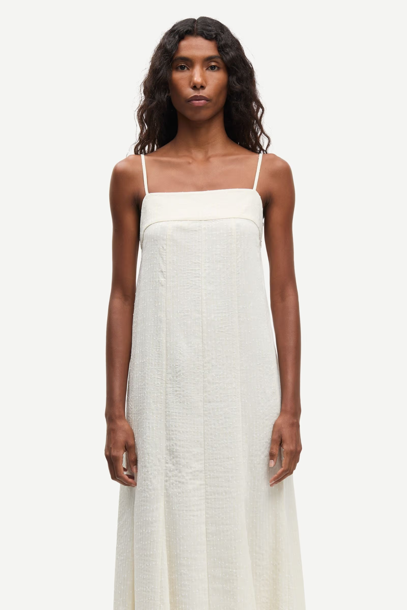 SIZA DRESS - EGRET
