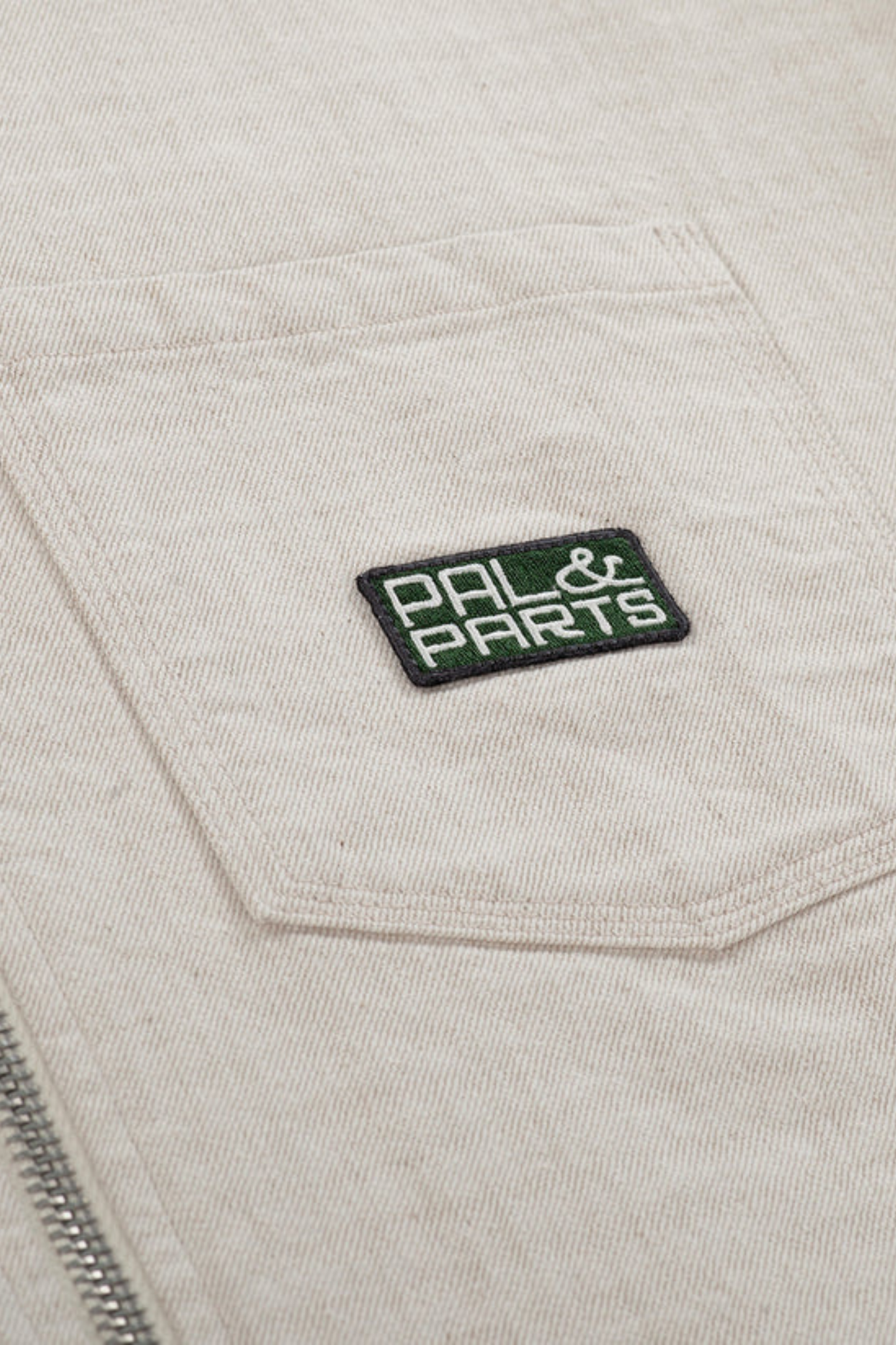 GARAGE GOODS CANVAS POLO - MARSHMALLOW