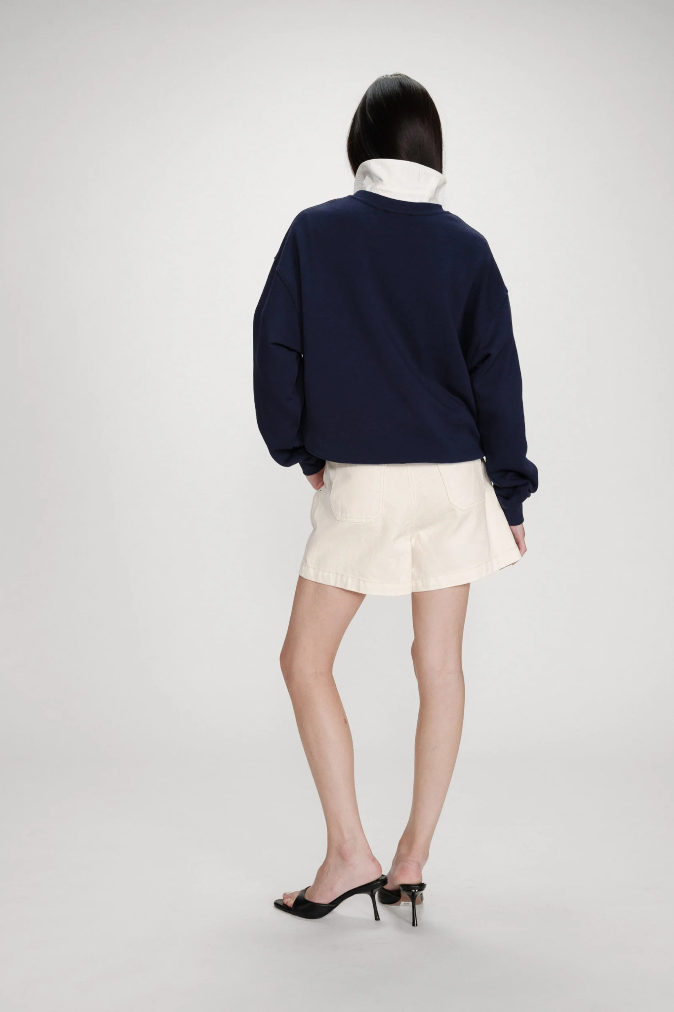 VALINO SWEATER - NAVY