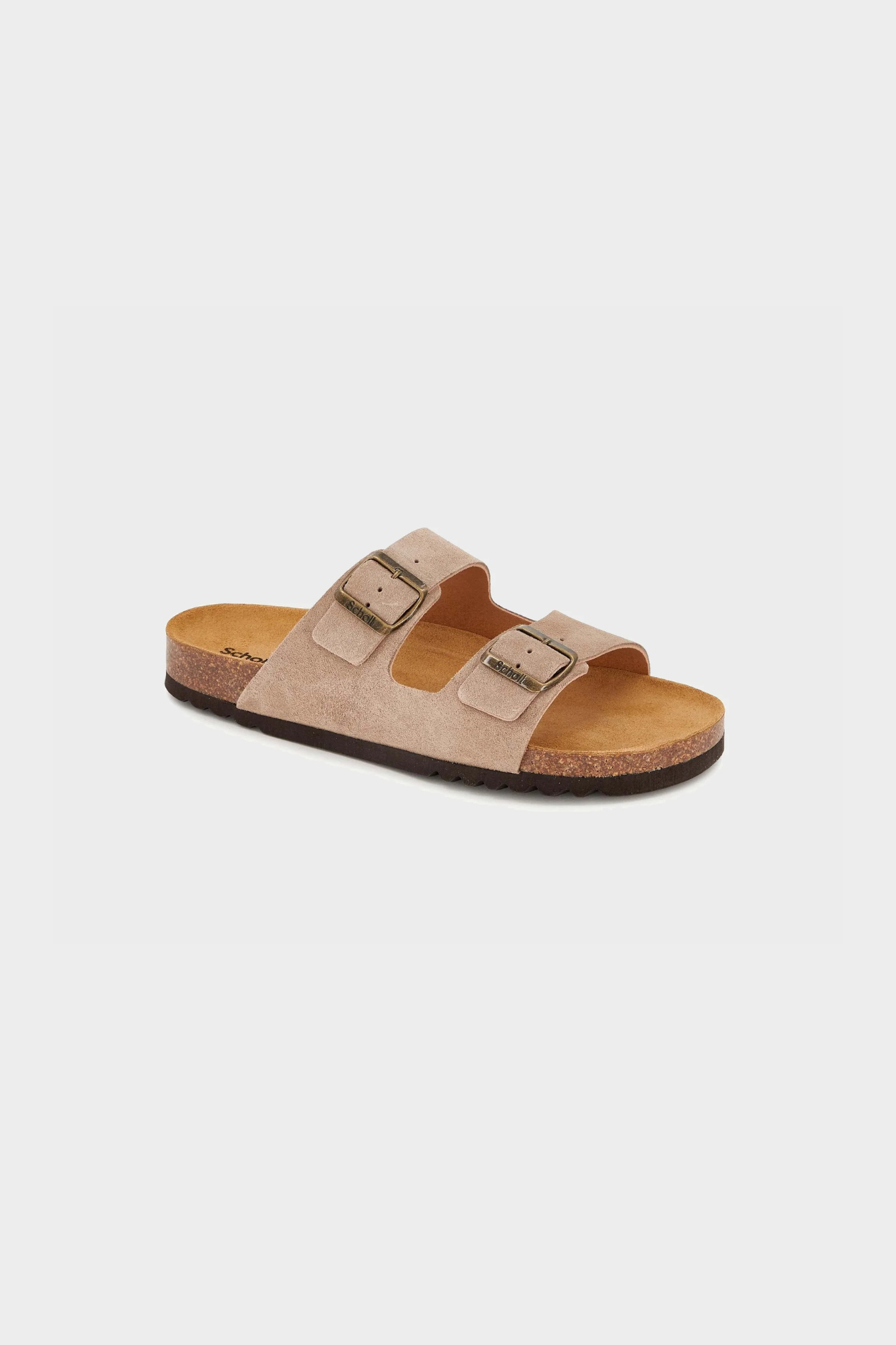 JULIEN SUEDE SANDAL - DARK BEIGE