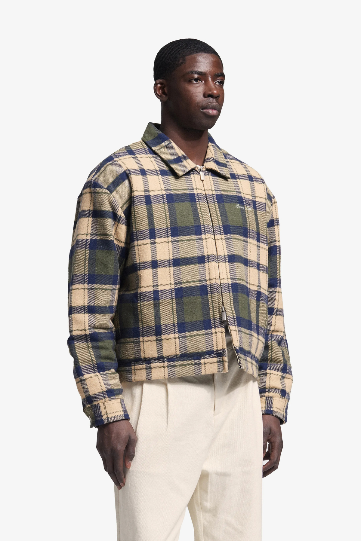 GARDENER FLANEL JACKET - GREEN