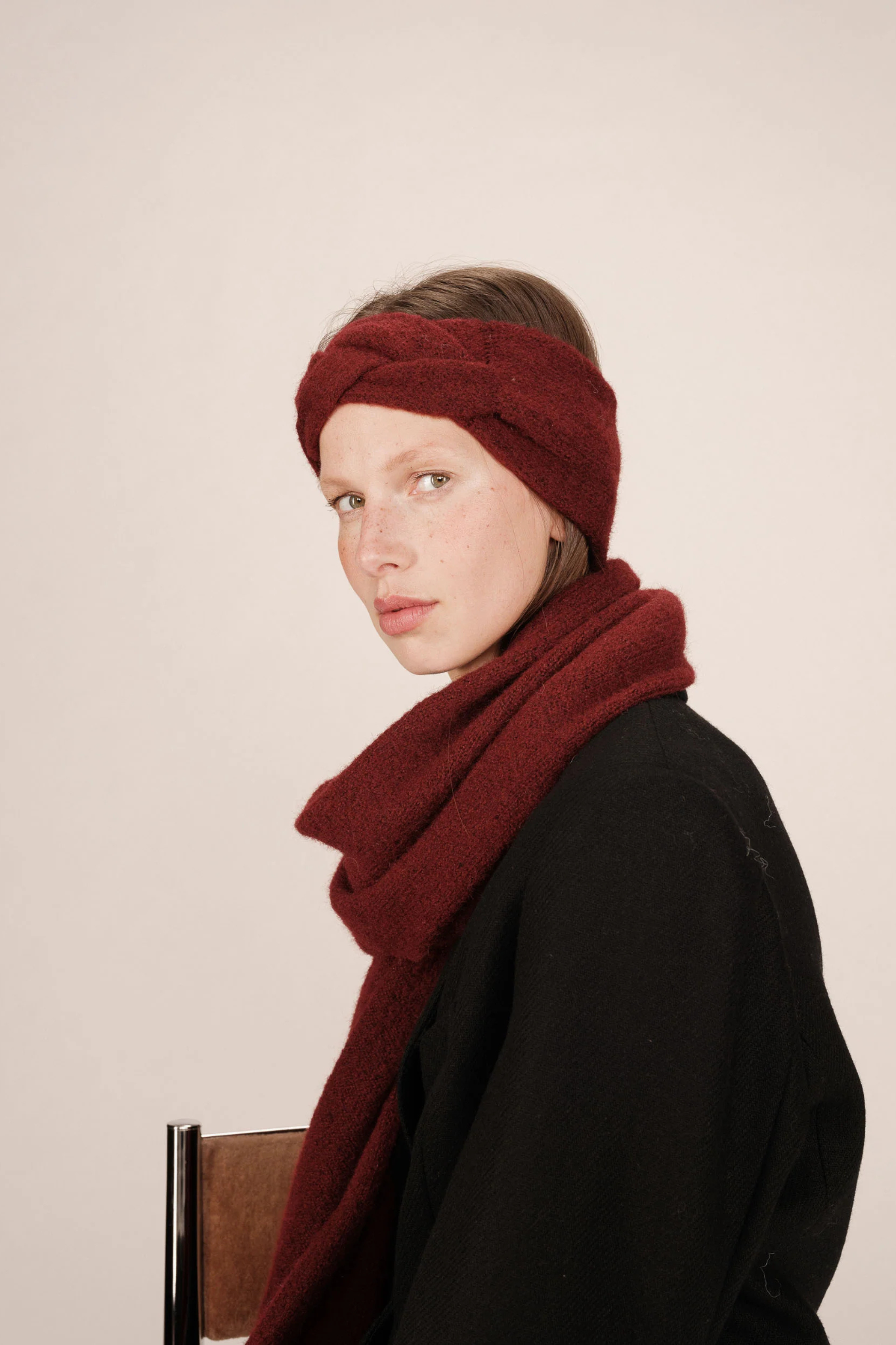 SANA HEADBAND - BORDEAUX