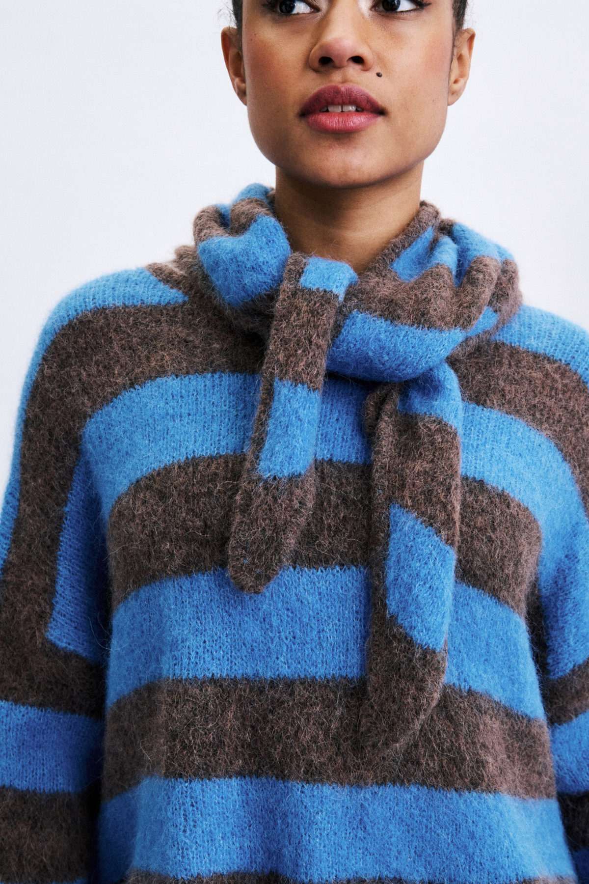 KALAMATA SET DE PULL - SCARF - ICE BROWN