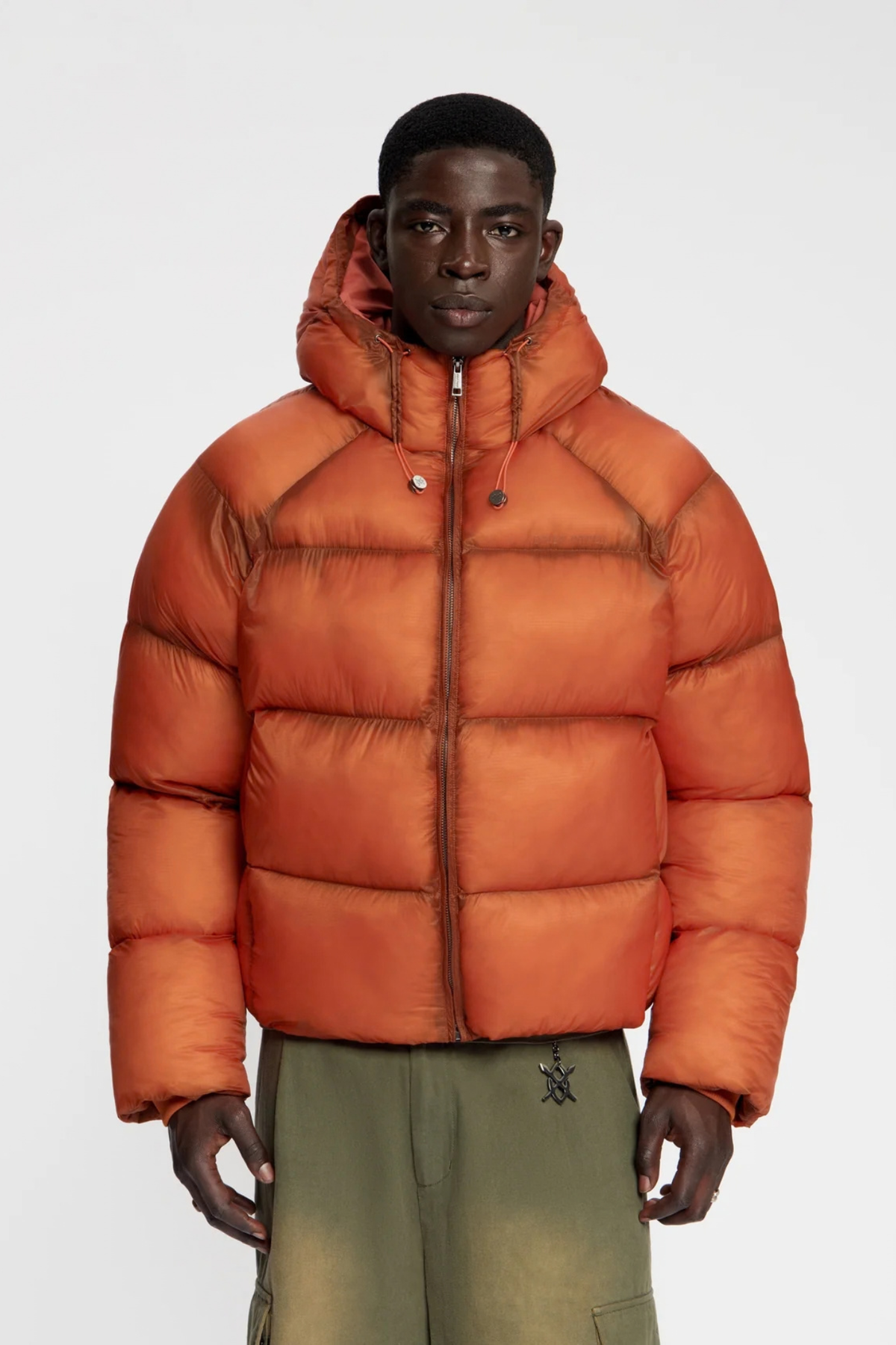 RAGLAN SLEEVE DIAS PUFFER JACKET - HAWAIIAN SUNSET