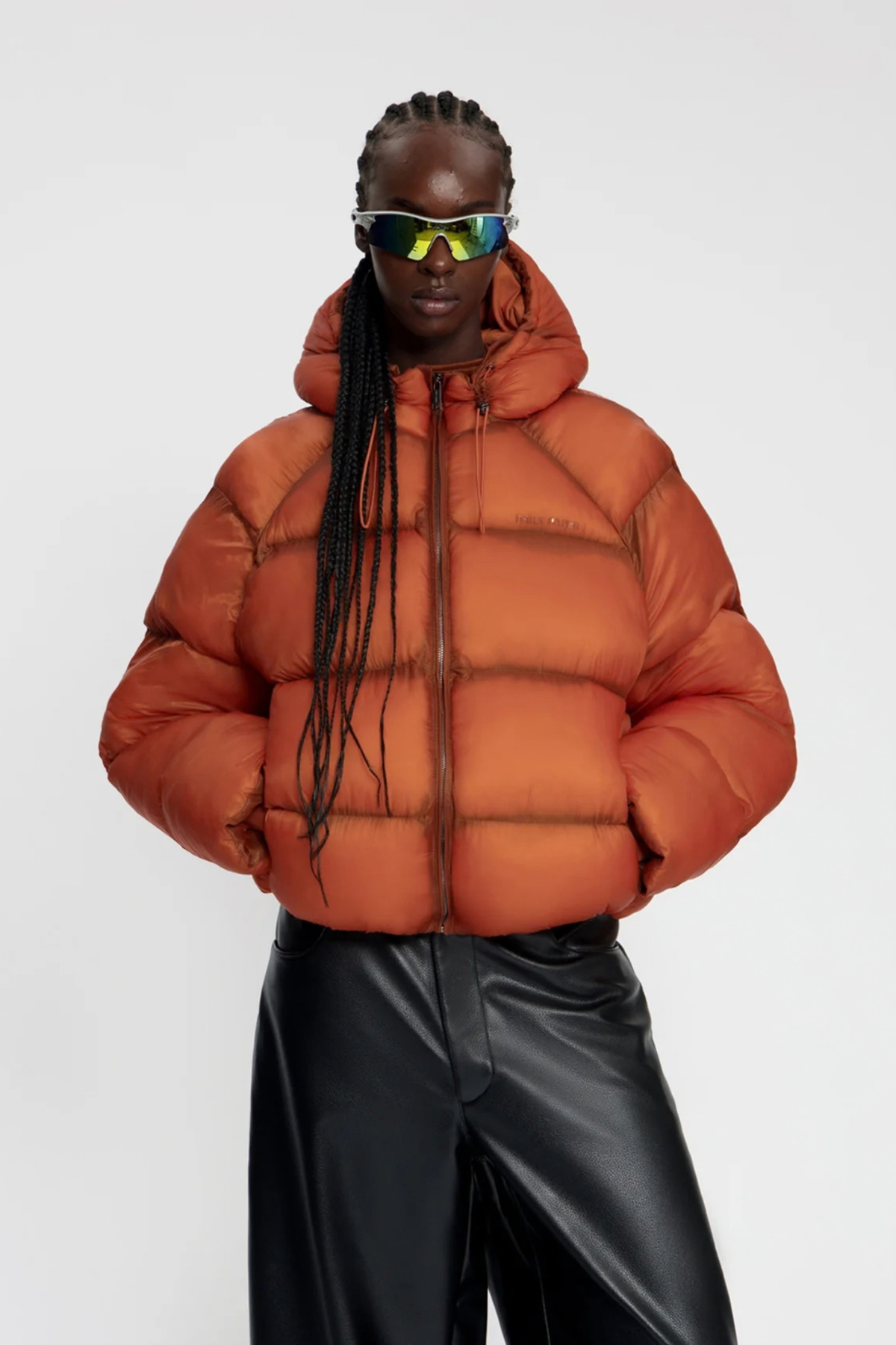 RAGLAN SLEEVE DIAS PUFFER JACKET - HAWAIIAN SUNSET