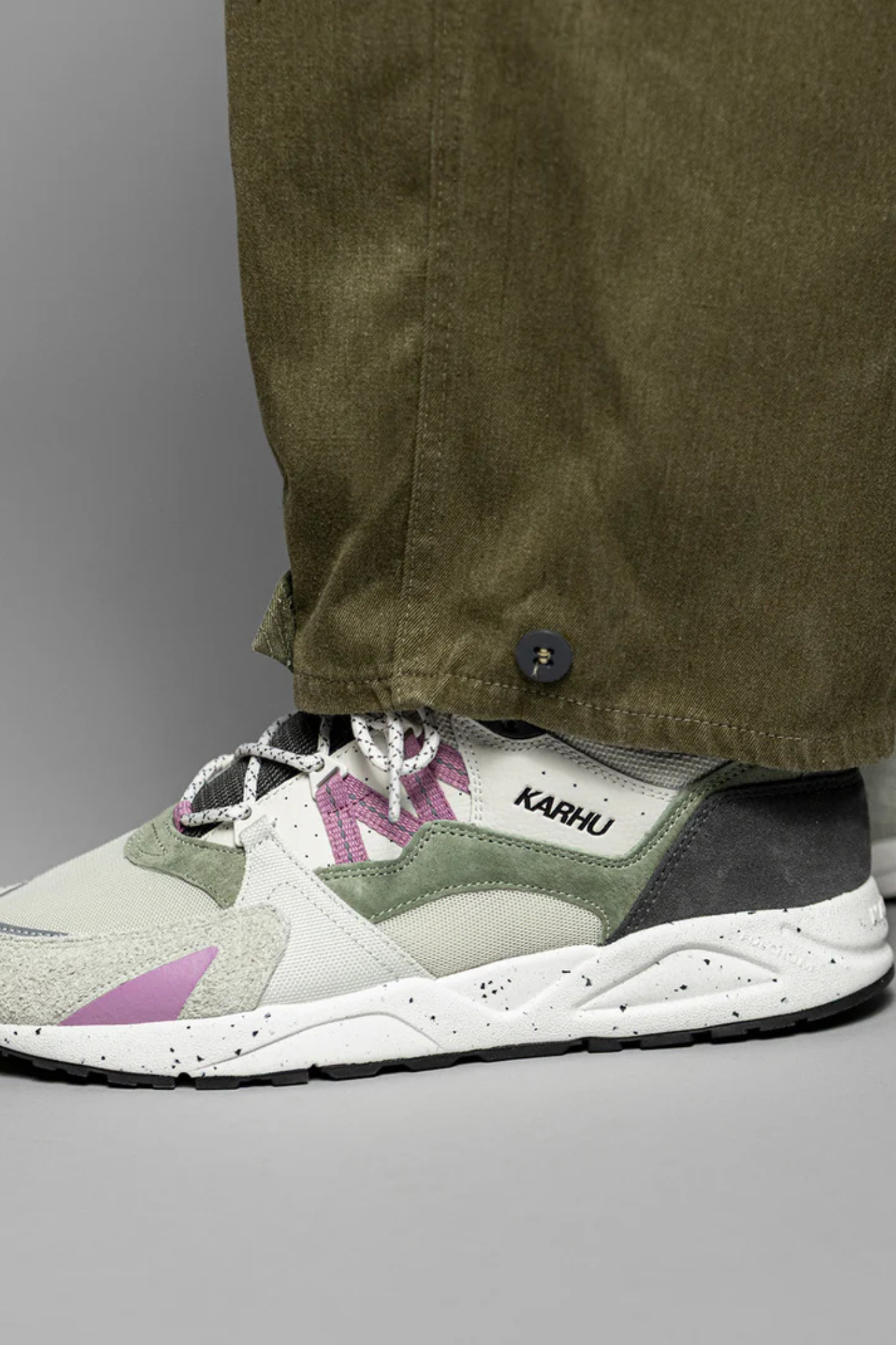 FUSION 2.0 WOMEN SNEAKERS - DARK GULL / LILAS