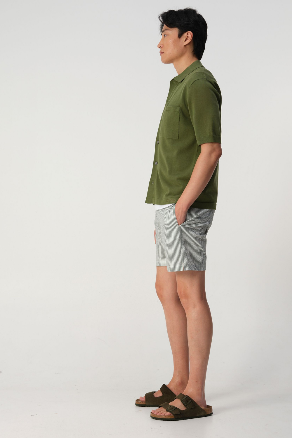 ASHER POLO - CYPRESS GREEN