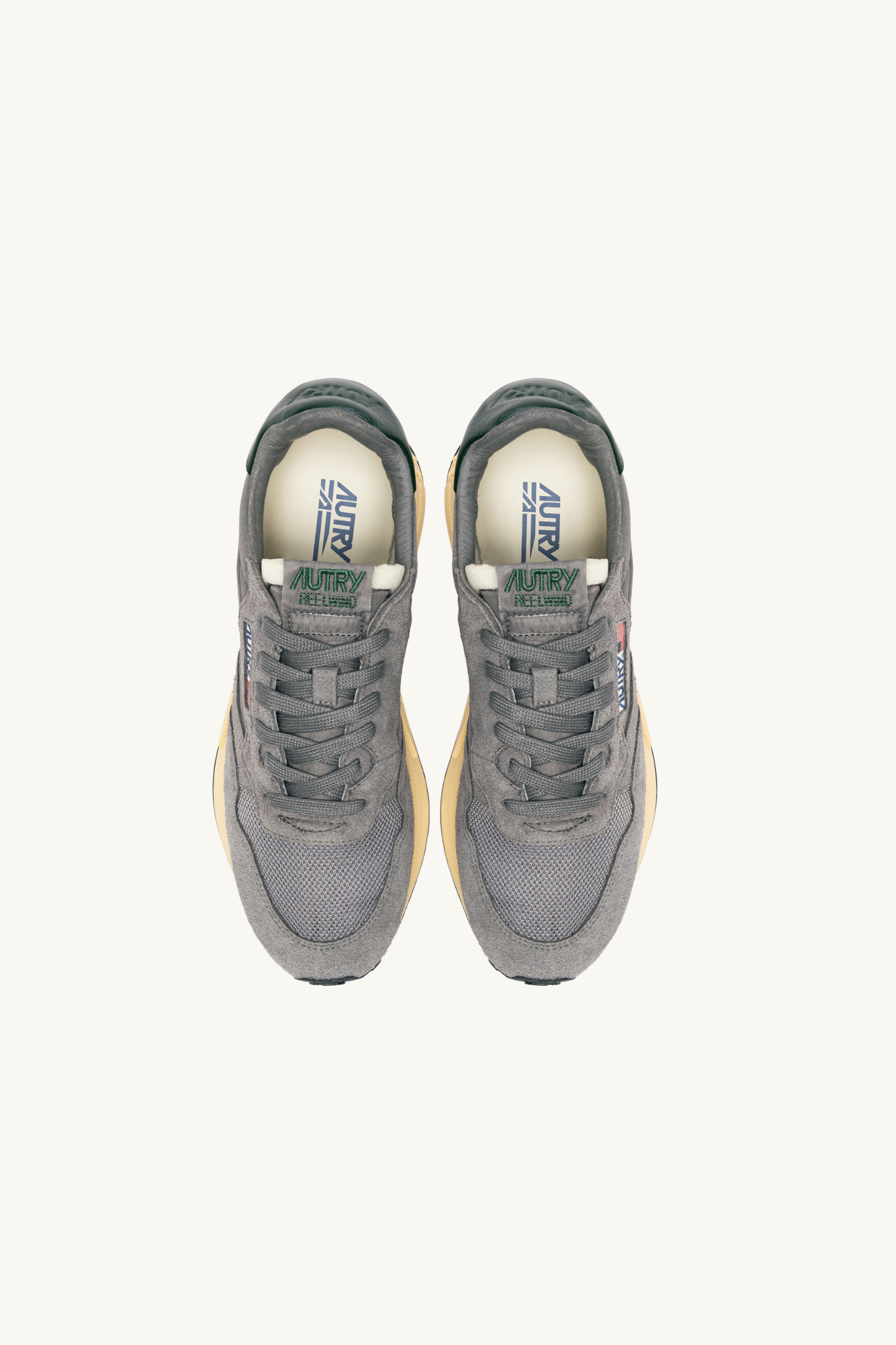 WWLM-UT20 - REELWIND LOW MEN SNEAKERS - SUEDE/NET NHTOW/MOUN