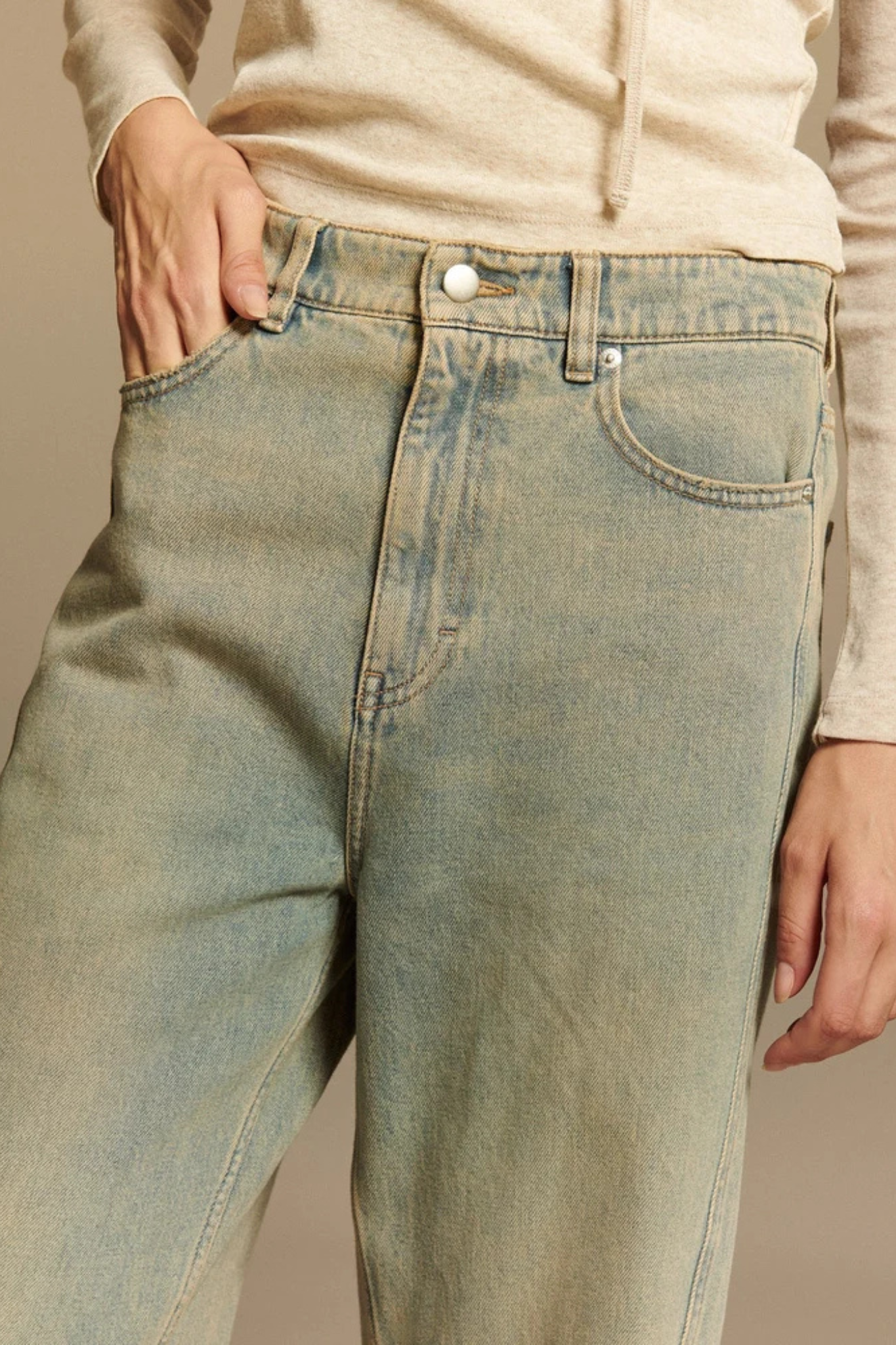 ROSS DENIM JEANS - ACID BLUE