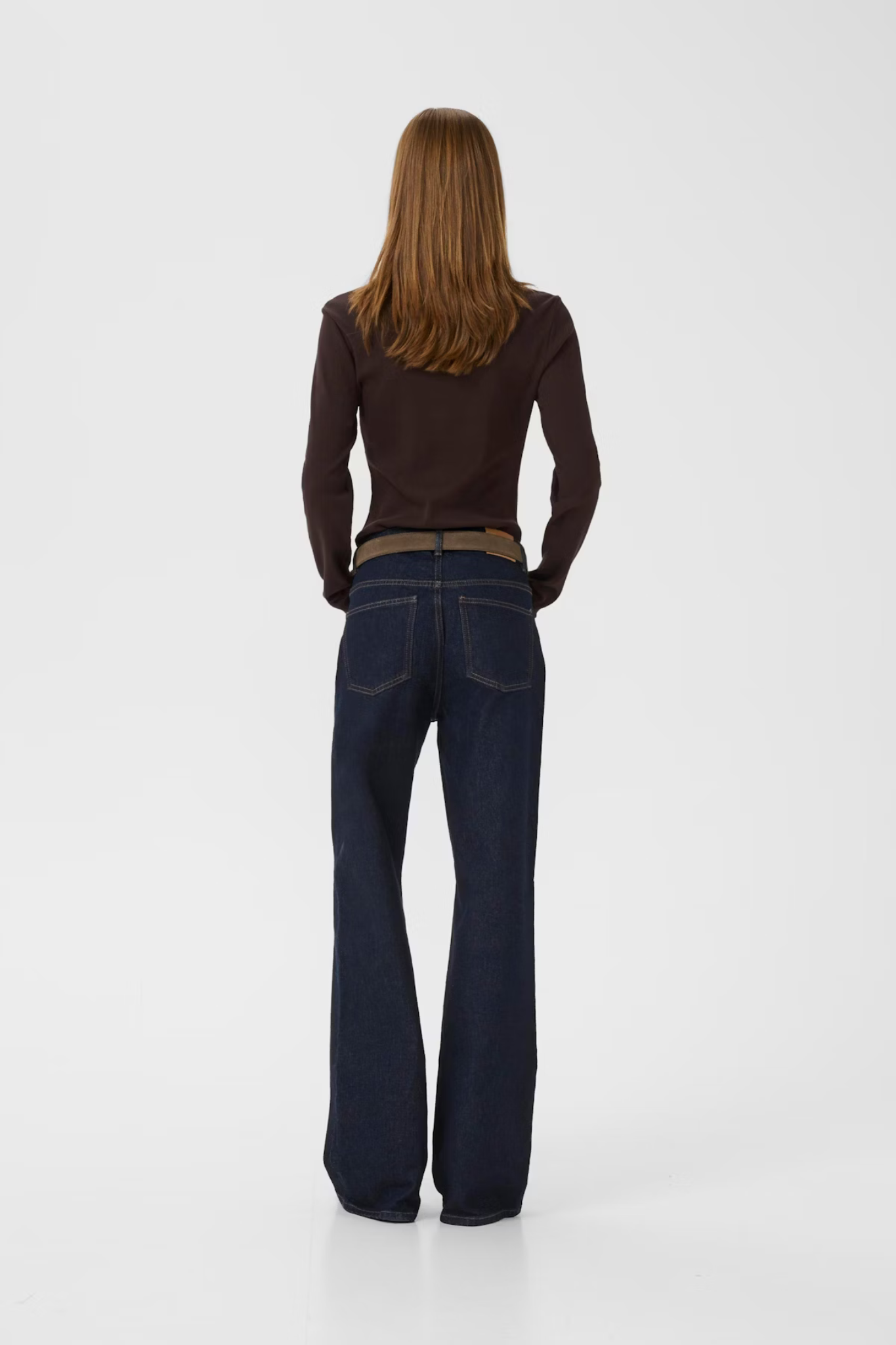 DREW LS POLO TOP - MOLE