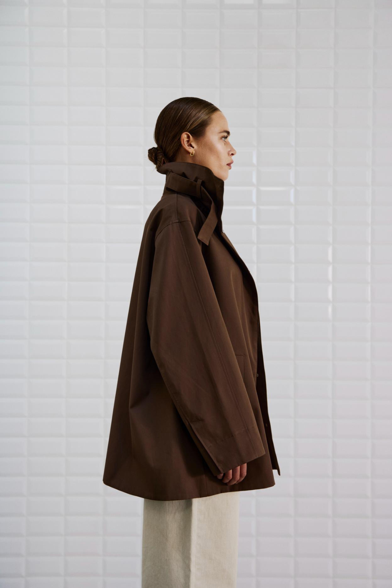 SAVANA SPRING JACKET - COOKIE BROWN