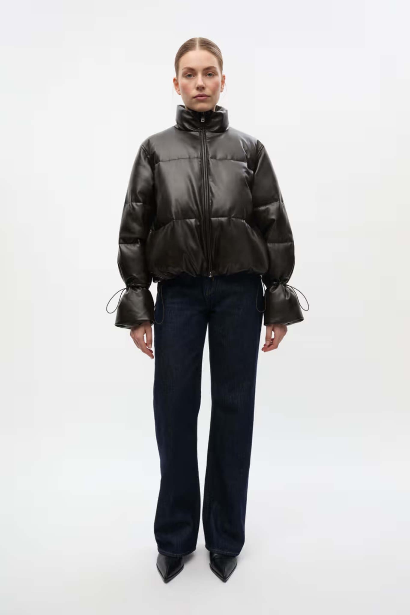 SINI JACKET - GRAINED BLACK