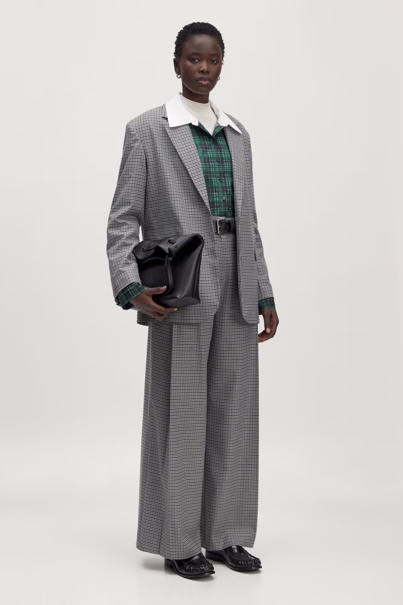 KAINOA BLAZER - GREY CHECK