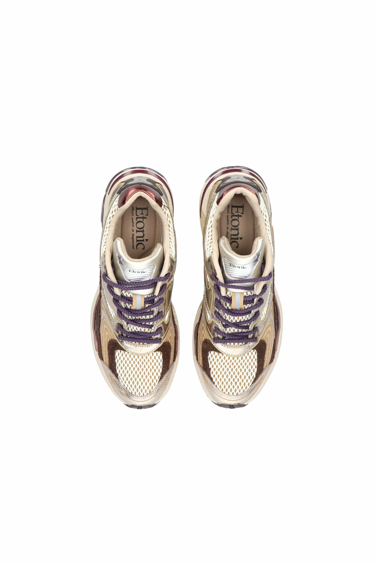 EVOLUTION SILK WOMEN SNEAKERS - GOLD