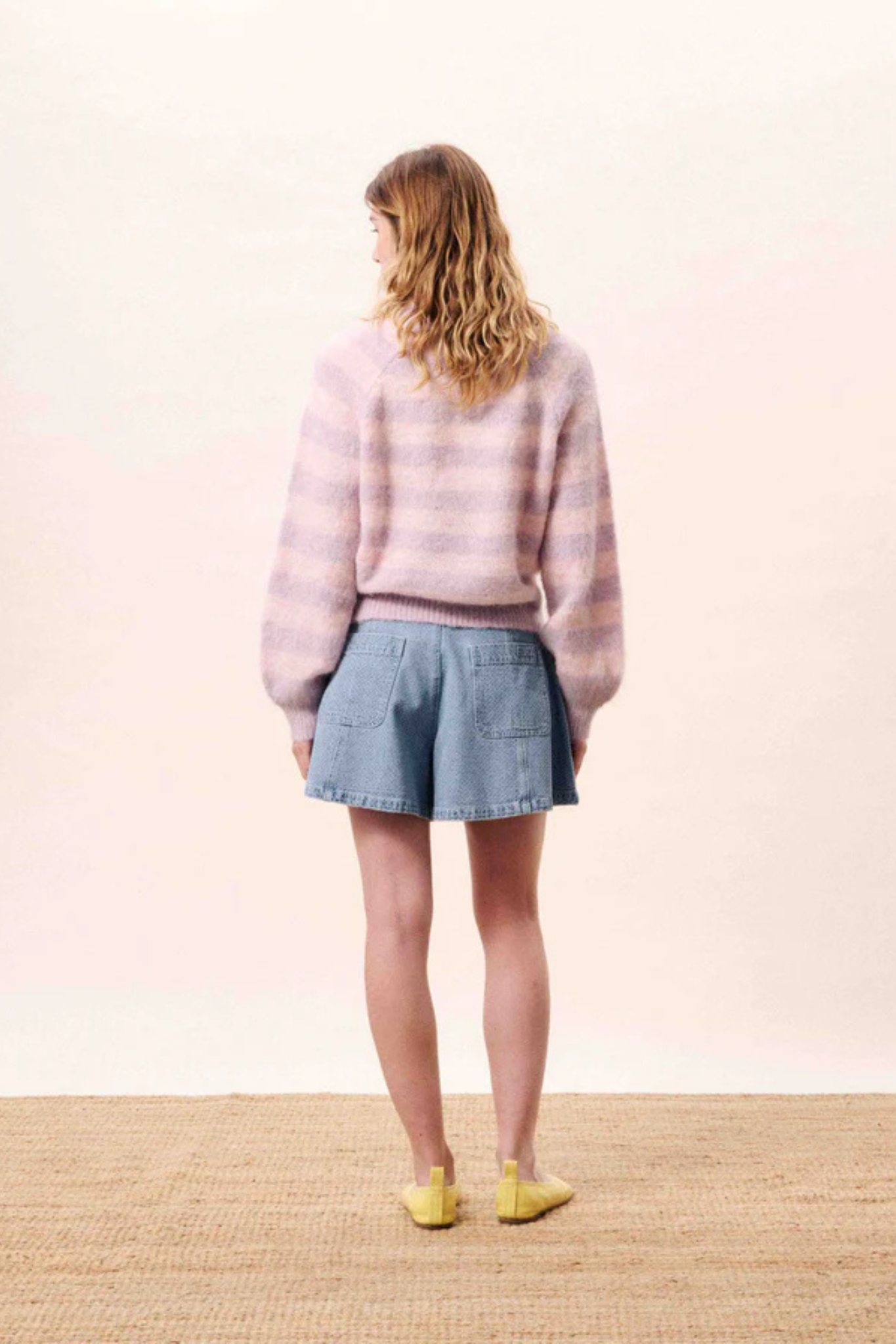 YULIYA SWEATER - PALE PINK
