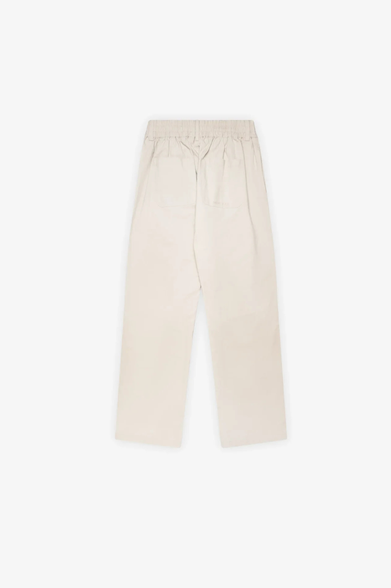 RIPSTOP TEXT LOGO PANTS - OFF WHITE
