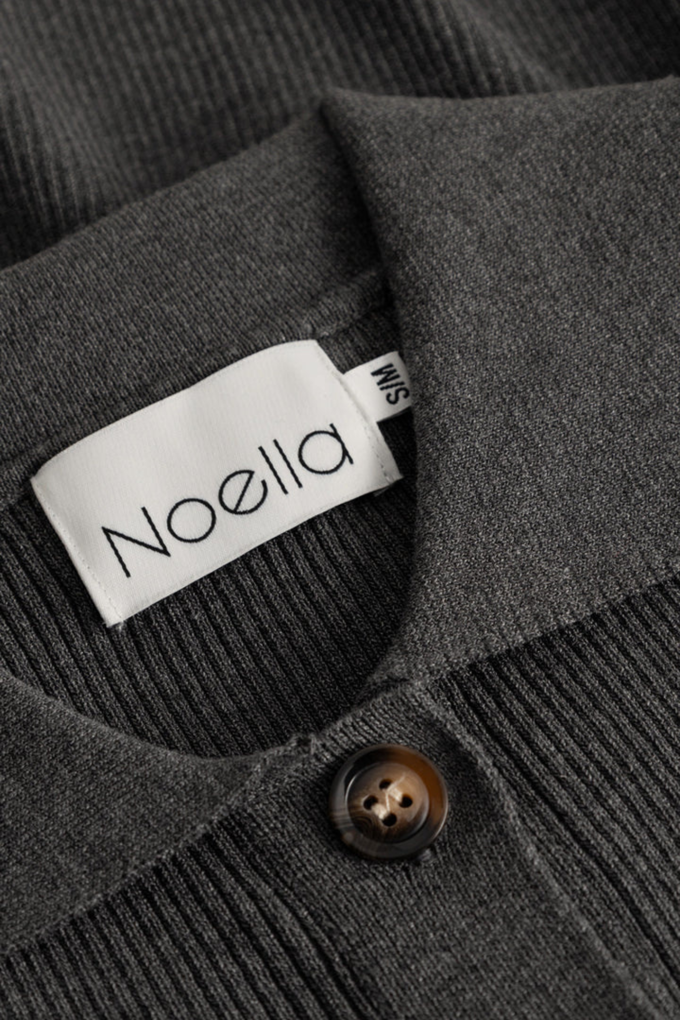 LIVANNA KNIT CARDIGAN - MEDIUM GREY MEL