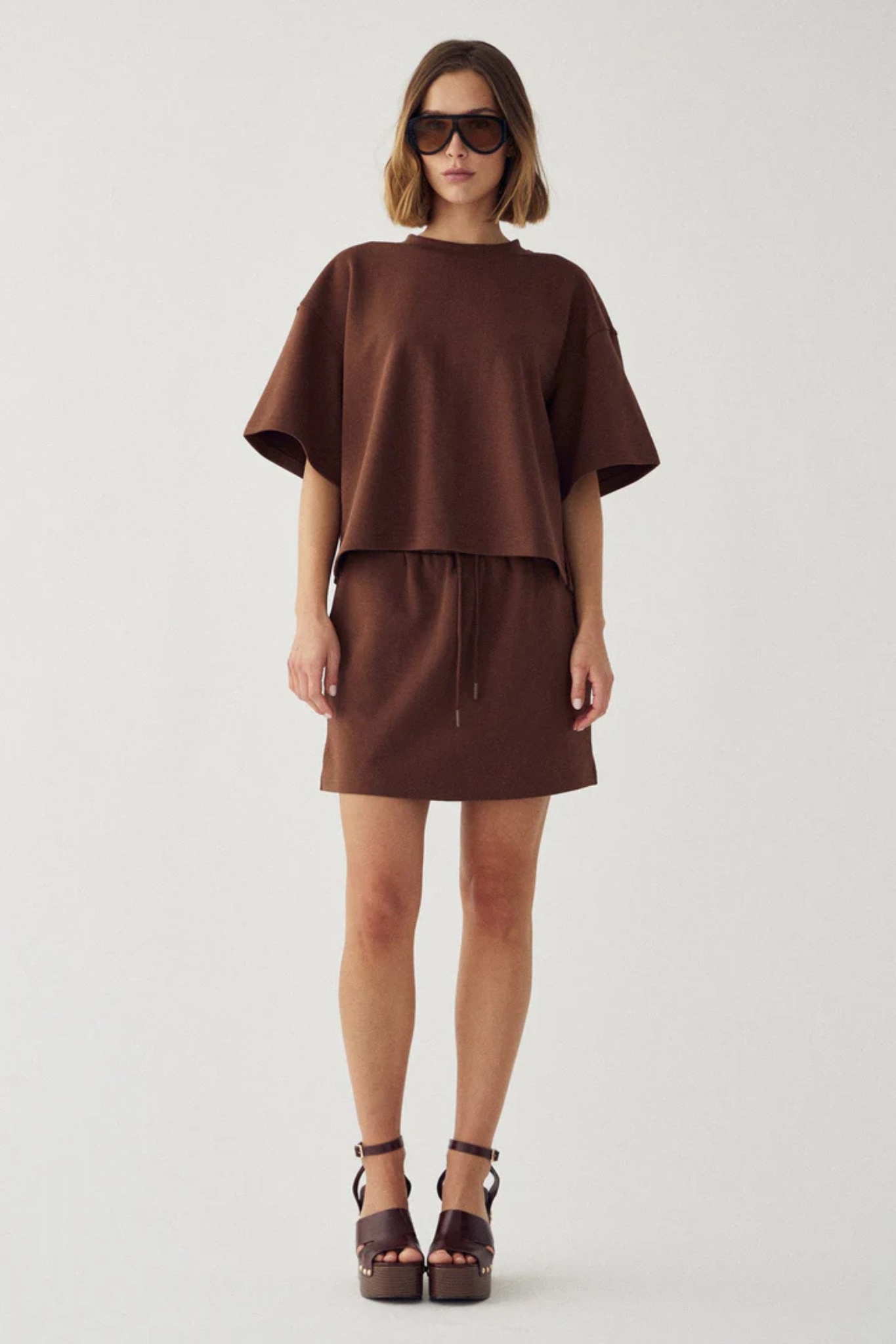 MAPLE T-SHIRT - CLAY