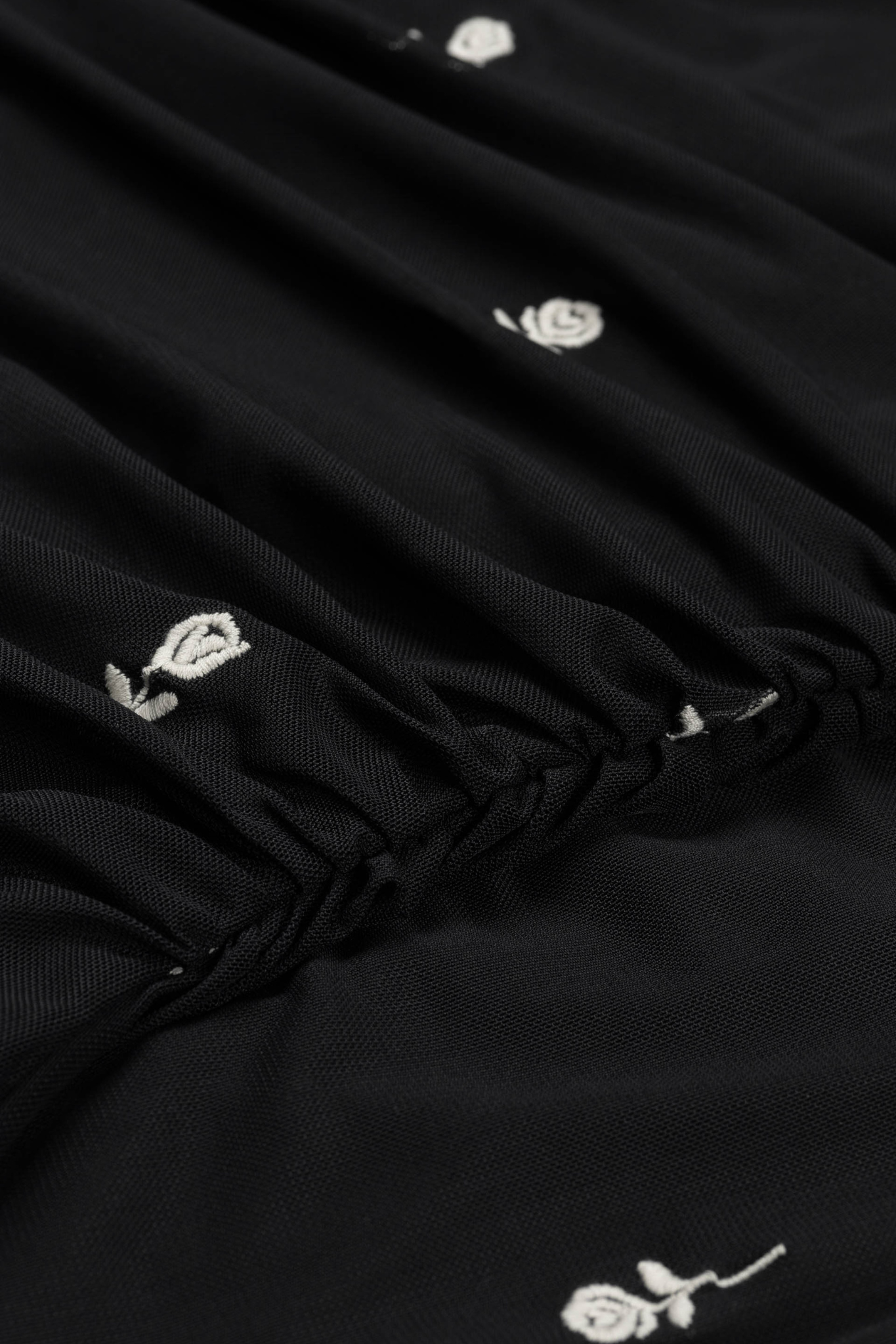 ASHLEY DRESS - BLACK/ COSY WHITE