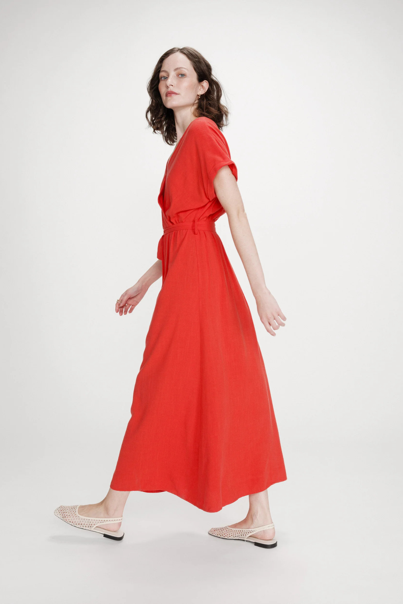 POLLEN DRESS - SANGUINE