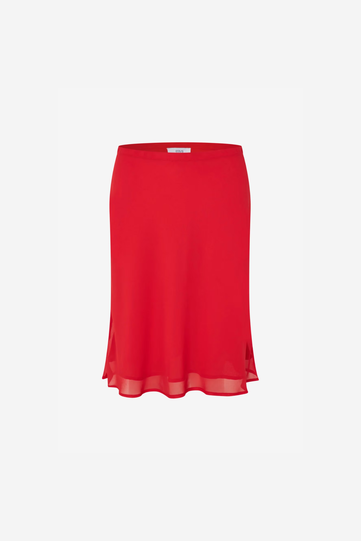 YARSI SKIRT AOP - FIERY RED