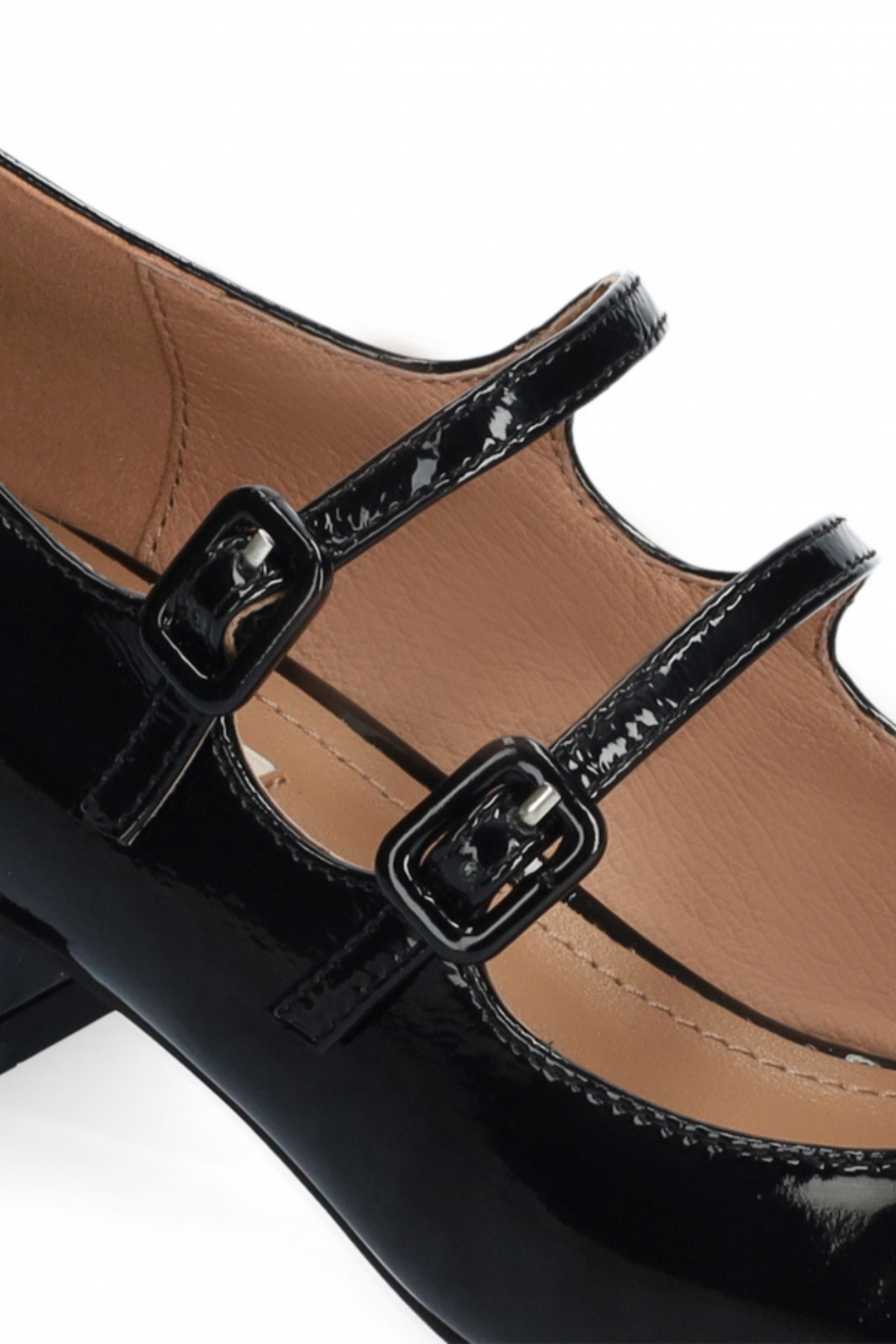 CARDIFF PUMP SHOES - BLACK