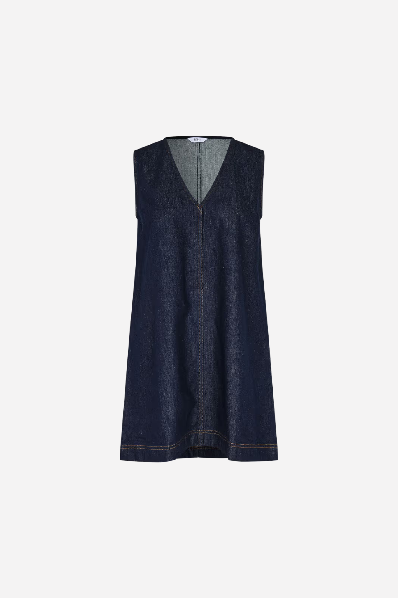 LUCIA SL DRESS - DARK BLUE RINSE