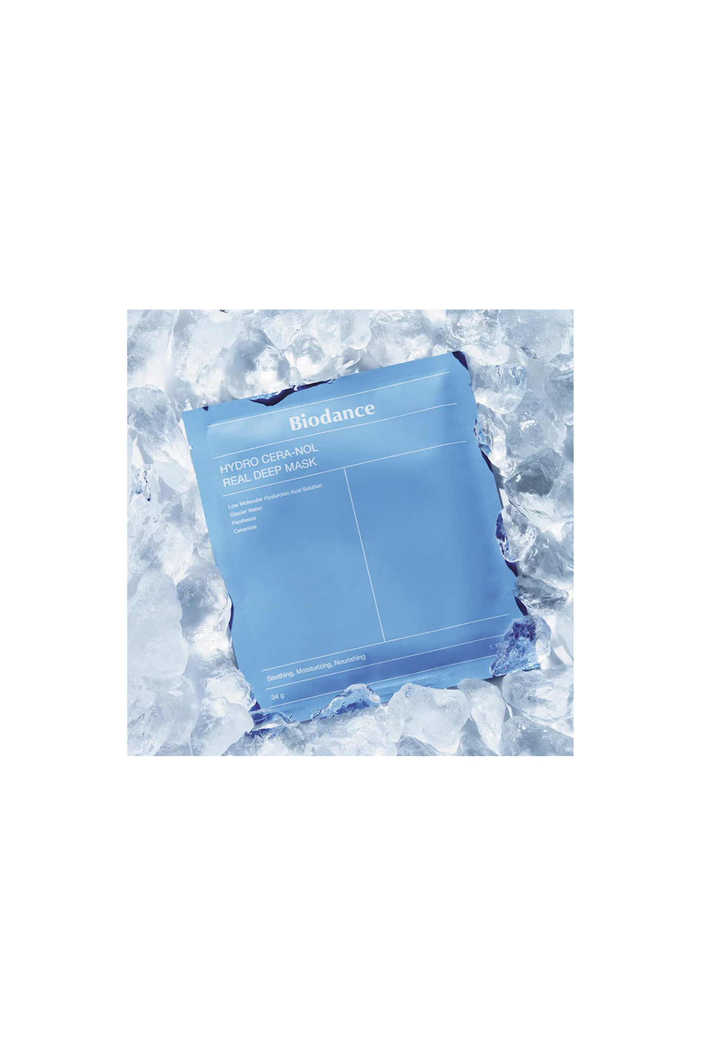 [EU}HYDRO CERA-NOL REAL DEEP MASK 1BOX (34G*4EA)