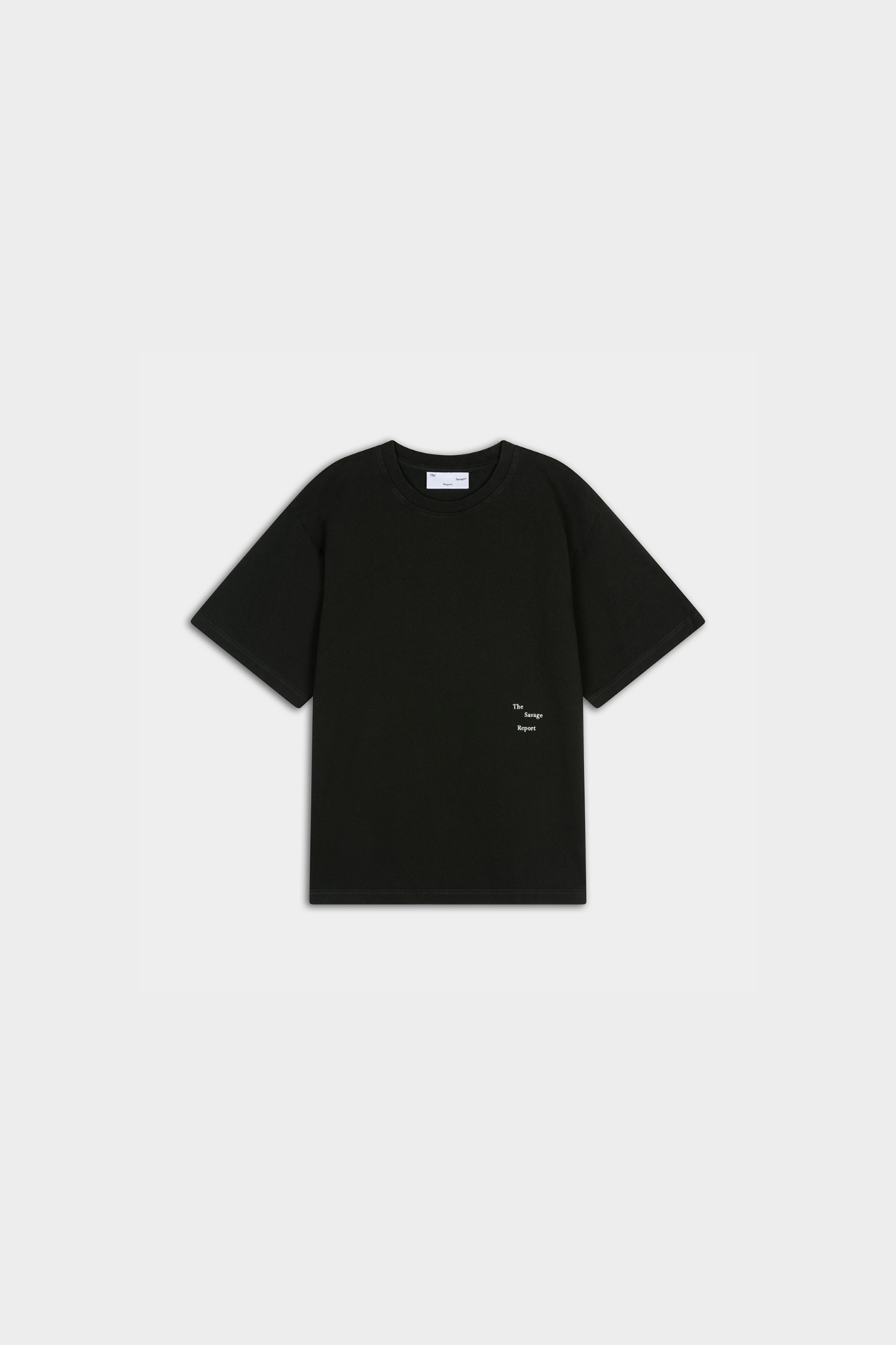 LOGO BAR T-SHIRT - CHARCOAL