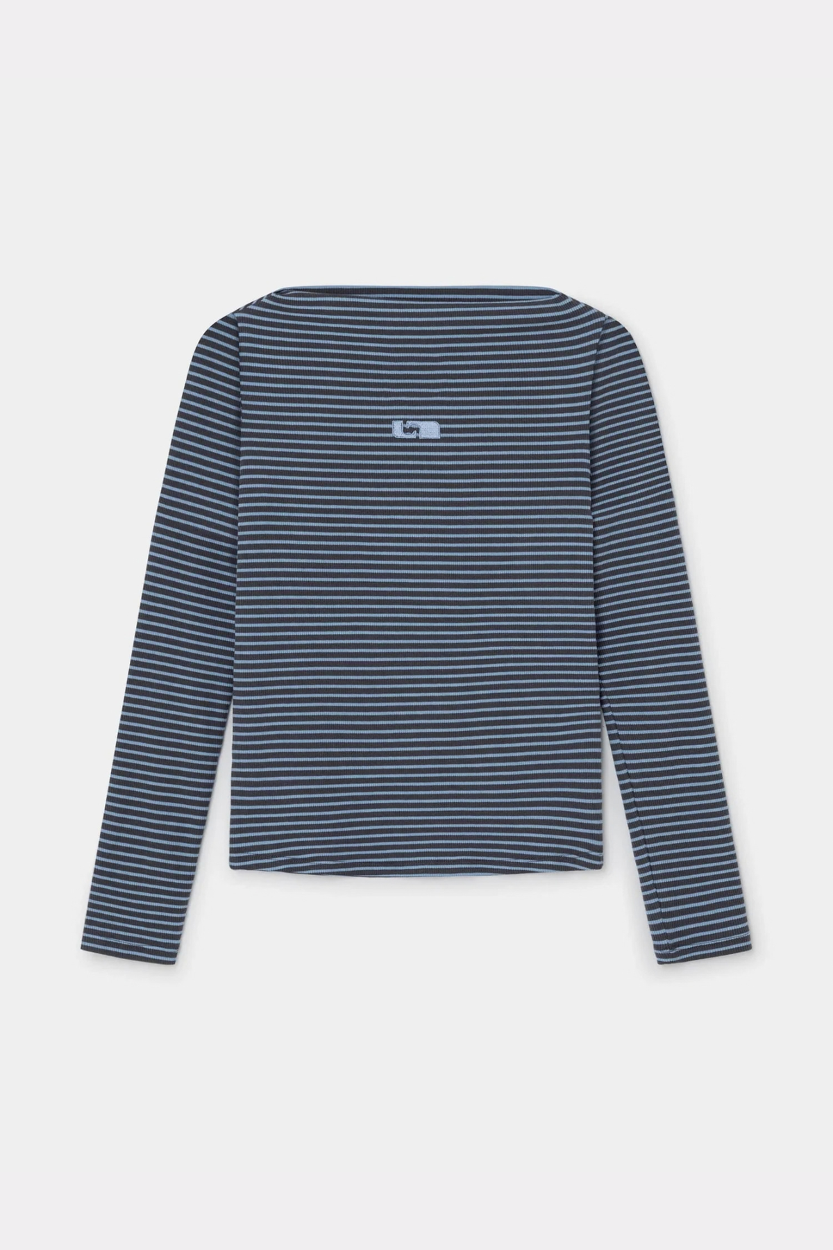EMORY STRIPED LONGSLEEVE T-SHIRT - BLUE