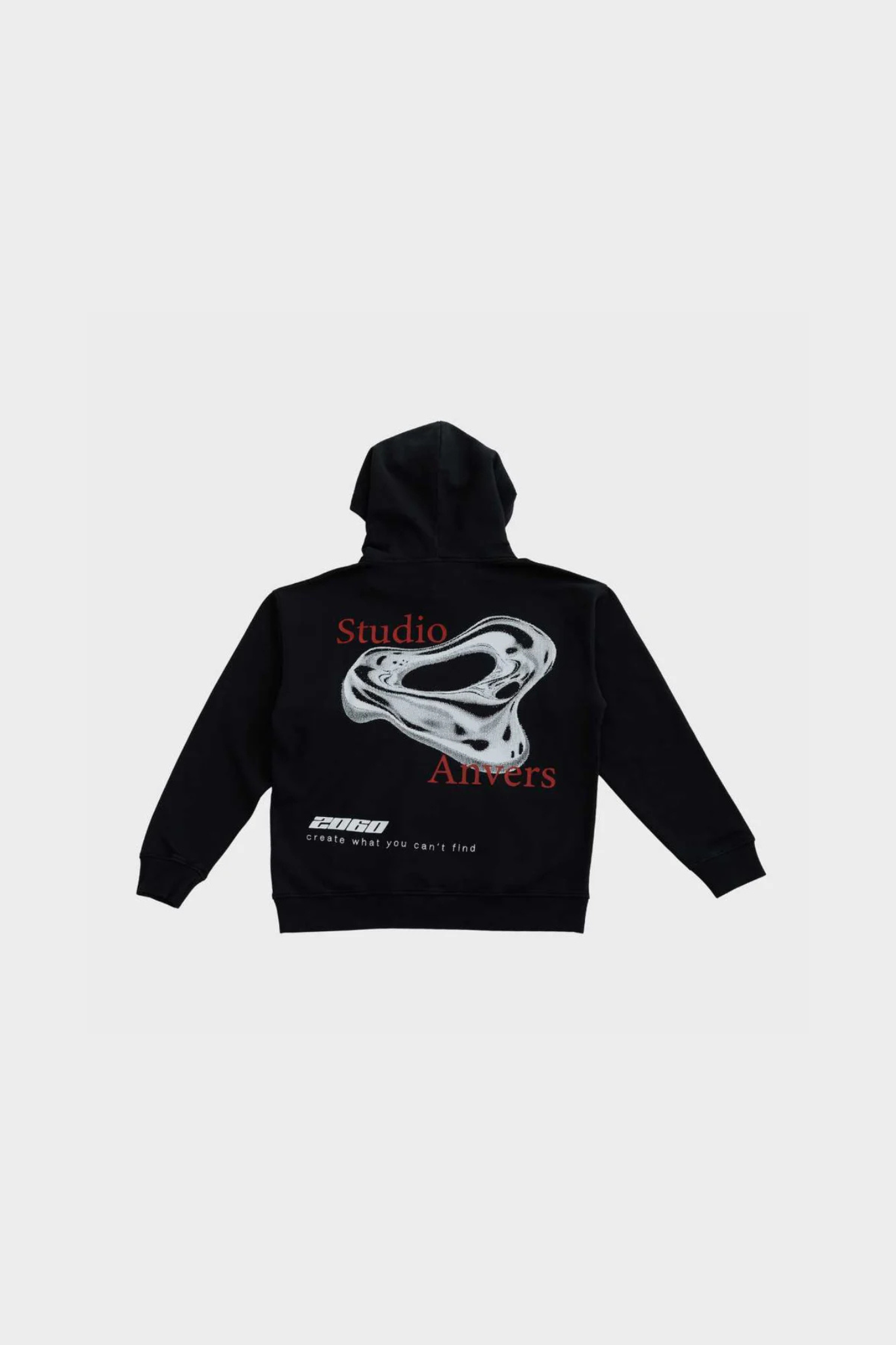 CHROME WAVES HOODIE - PHANTOM