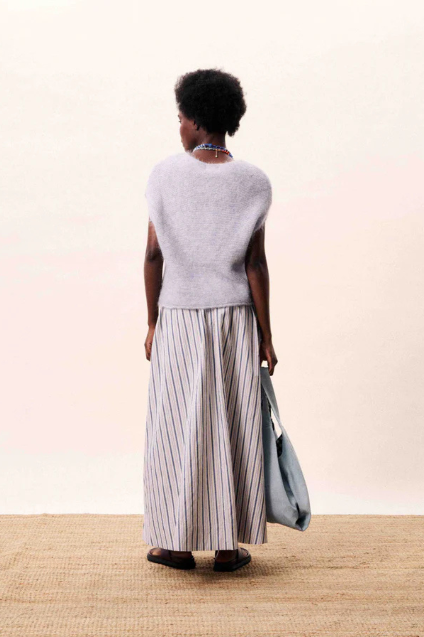 FAXI SWEATER - LIGHT BLUE