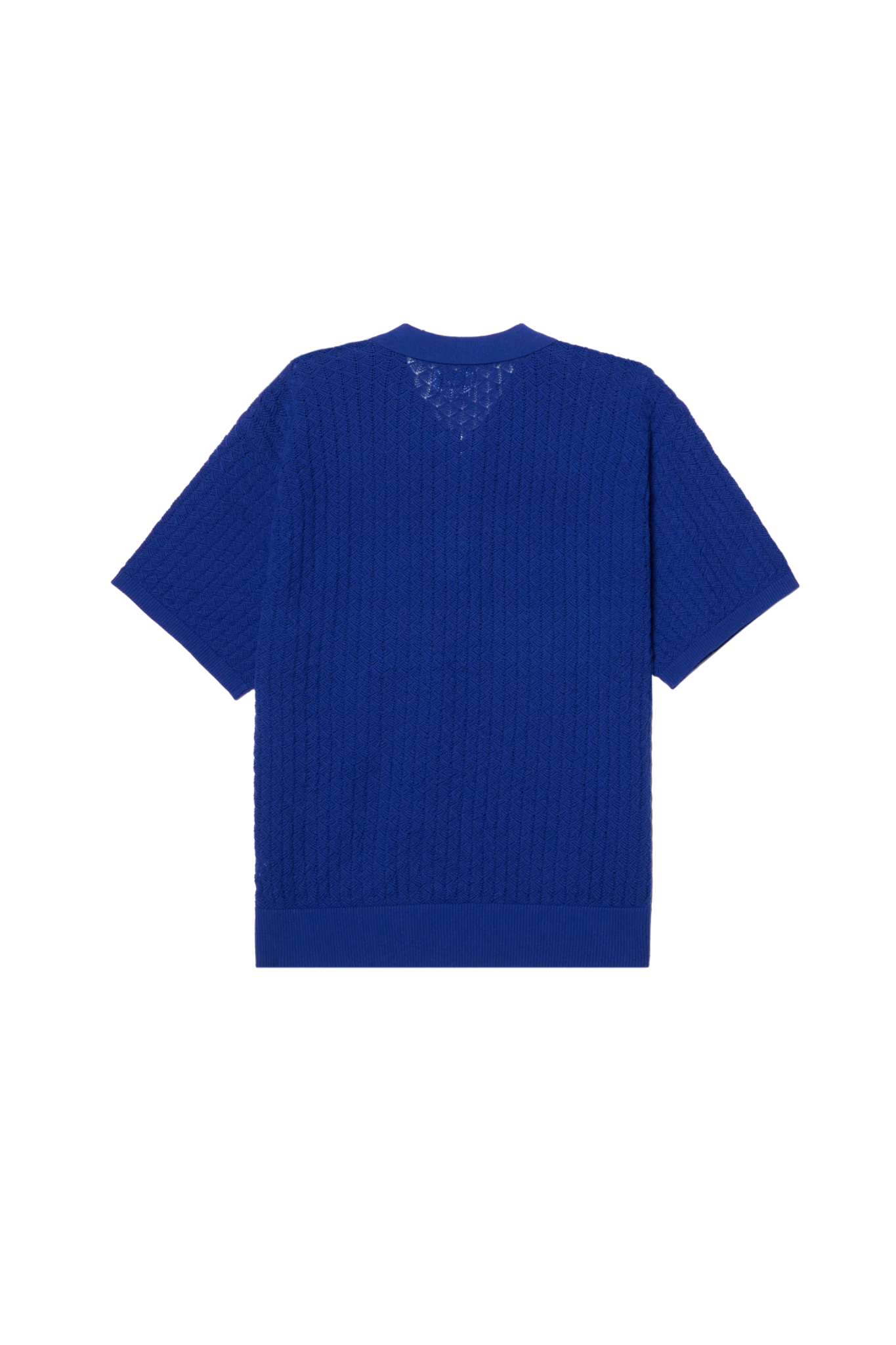 GRANT QUATER ZIP SWEATER - SURF BLUE