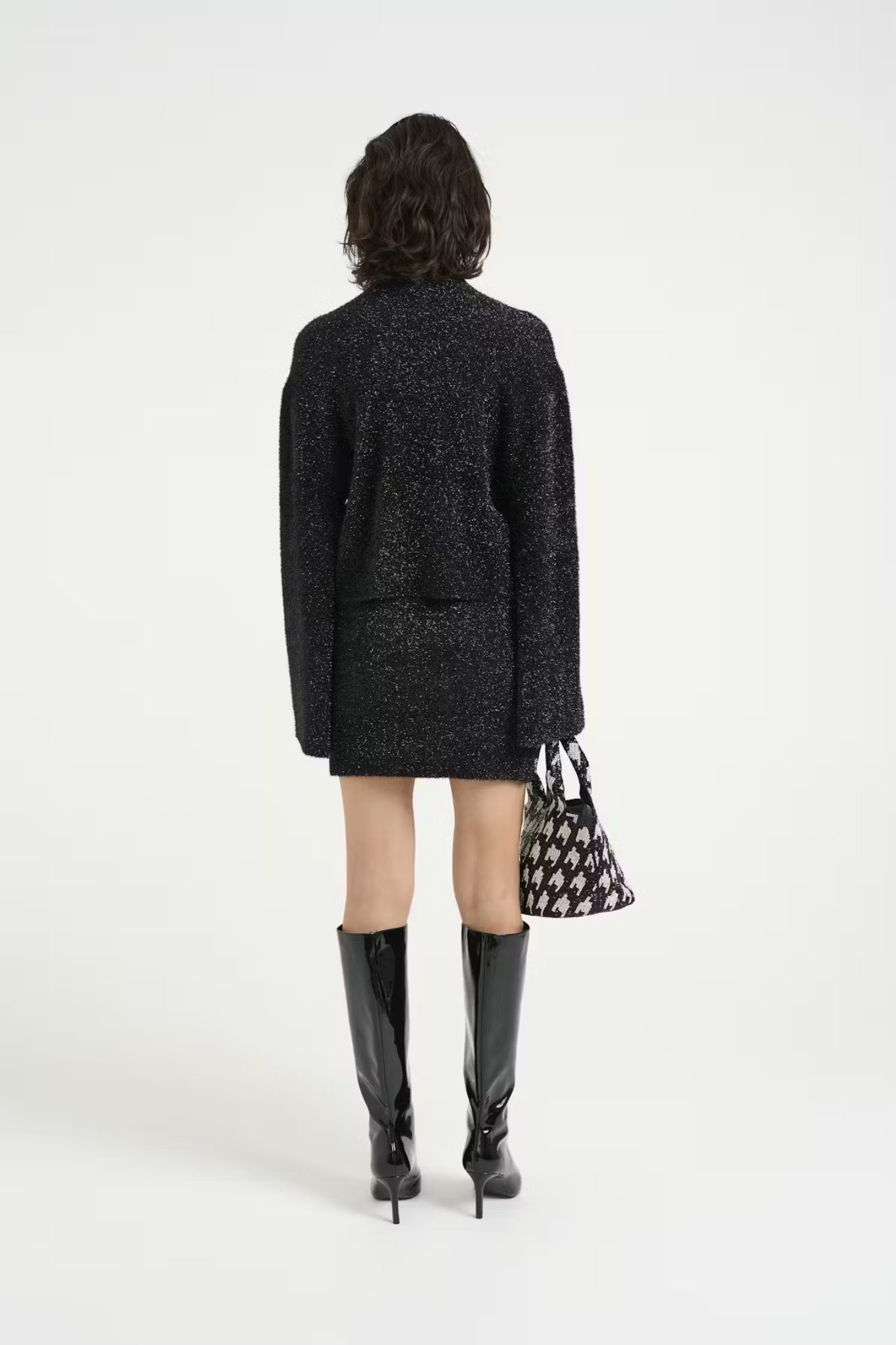 FLINA LS PULLOVER - BLACK