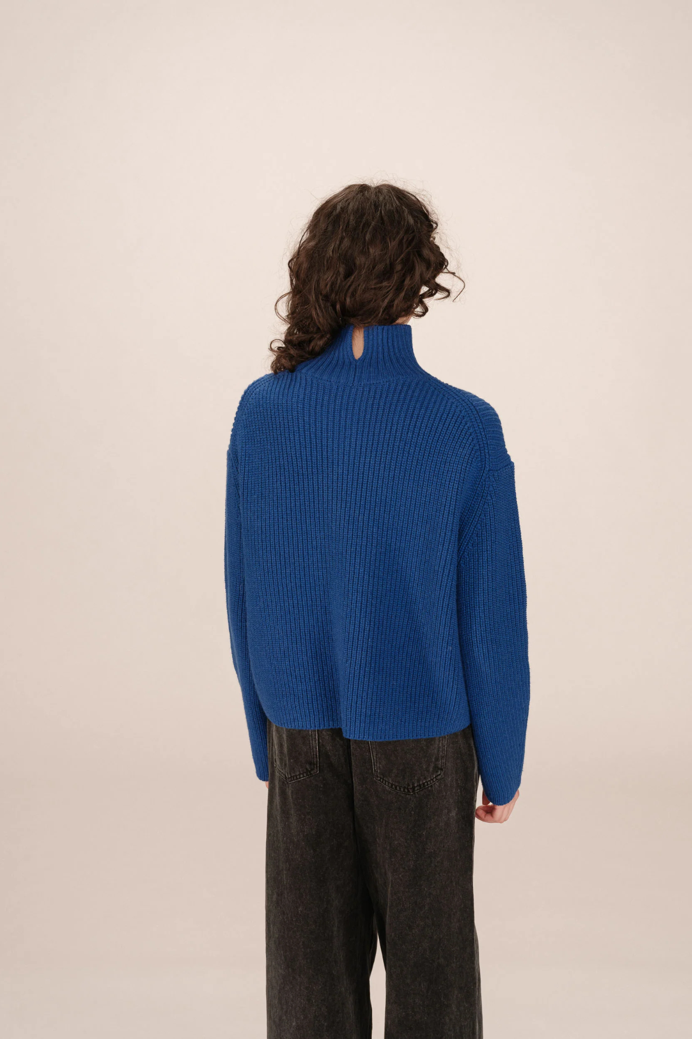 SAGAN SWEATER - BLUE COBALT
