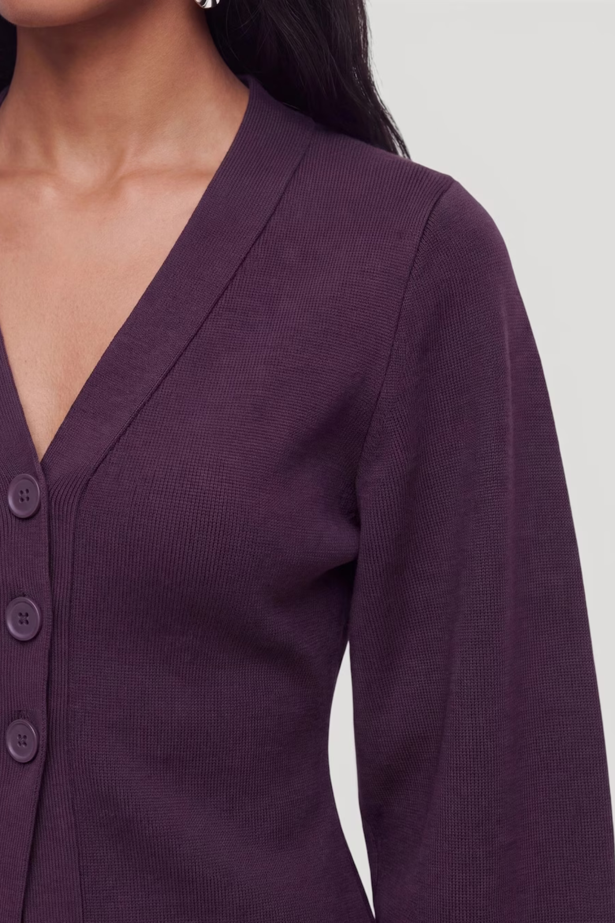 KENDAL CARDIGAN - PLUM PERFECT