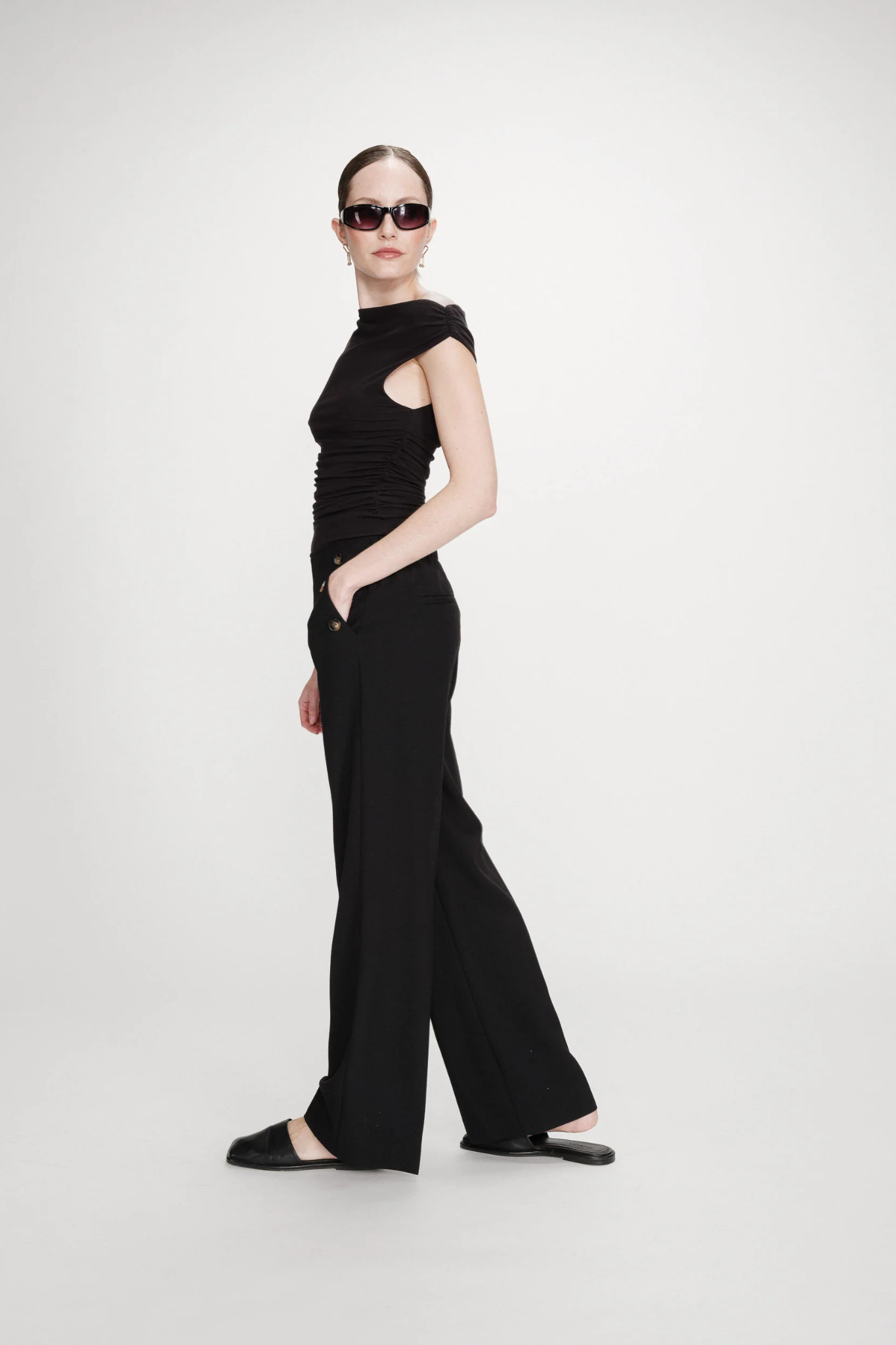 VALIGNY PANTS - BLACK