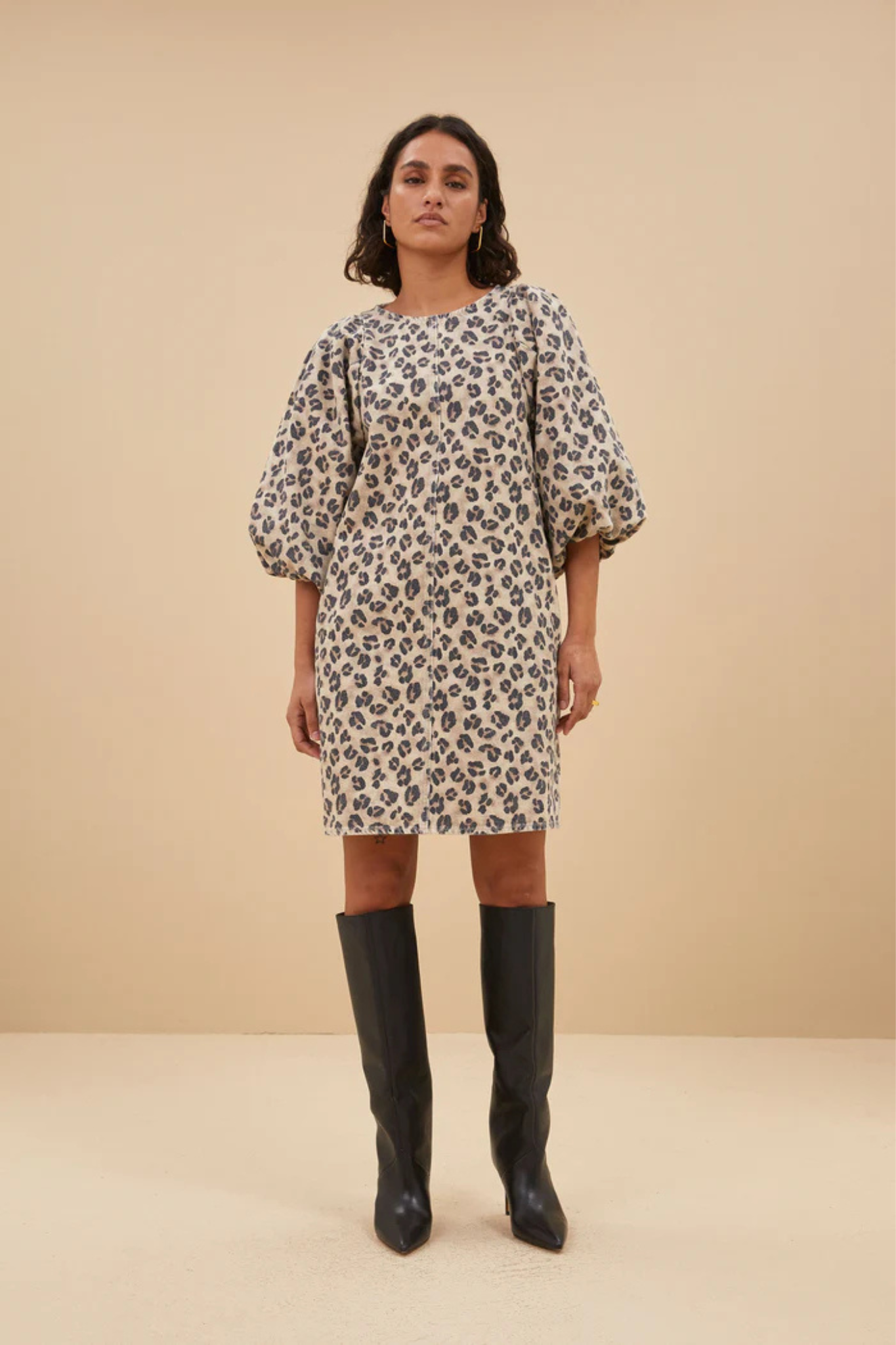 ZASU CHEETAH DRESS - CHEETAH PRINT