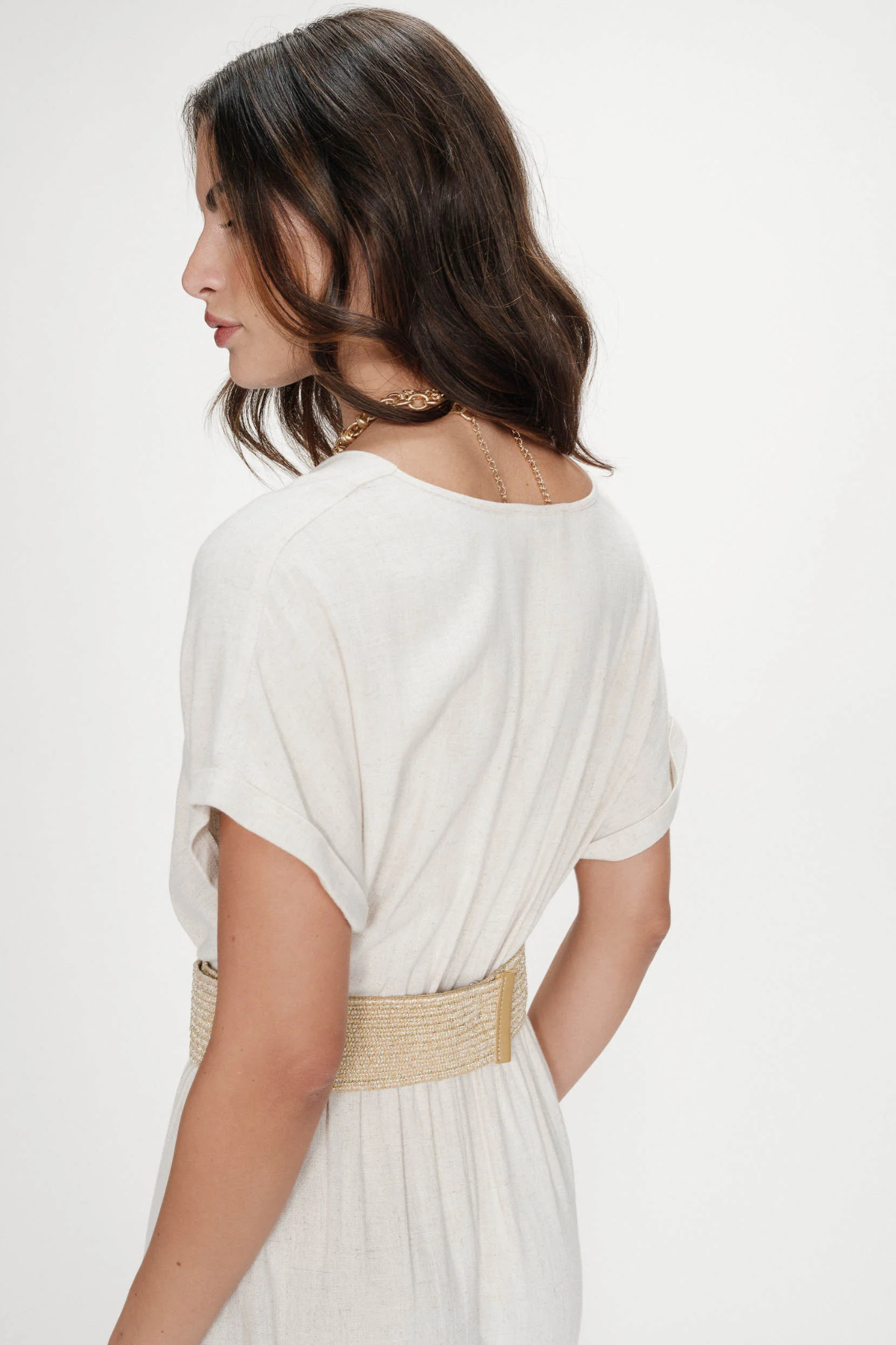 POLLEN DRESS - SABLE
