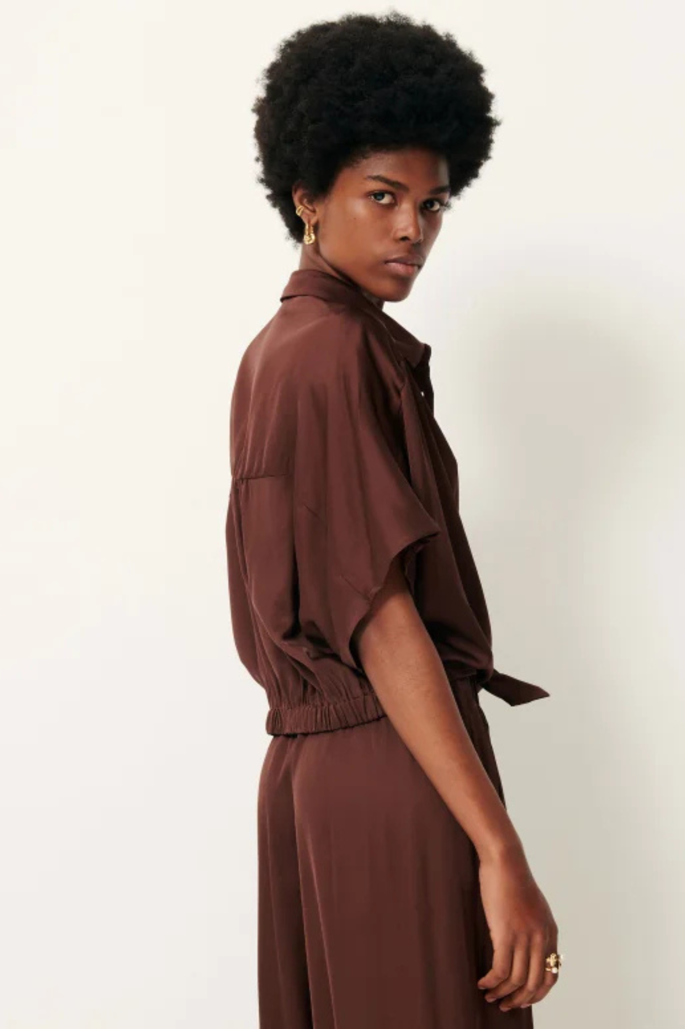 ALFASSA NIGHT SHIRT - MOKA