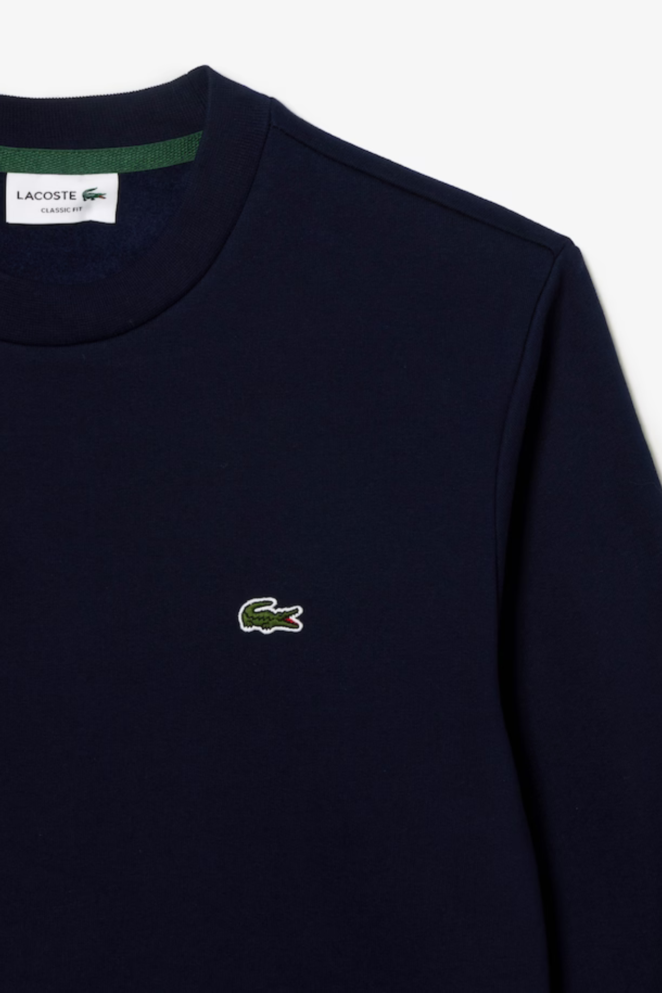 FLEECE CREWNECK SWEATSHIRT - NAVY BLUE