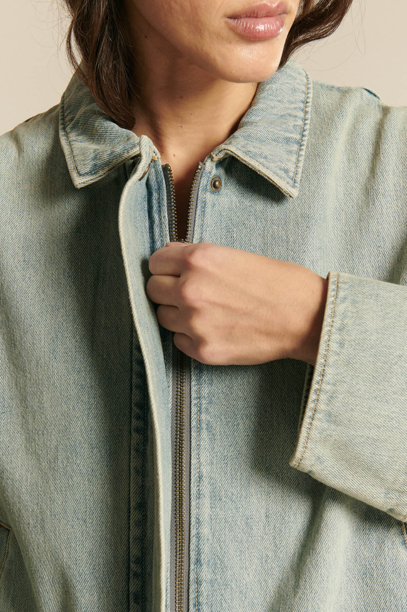 BAKER VEST - DIRTY BLUE