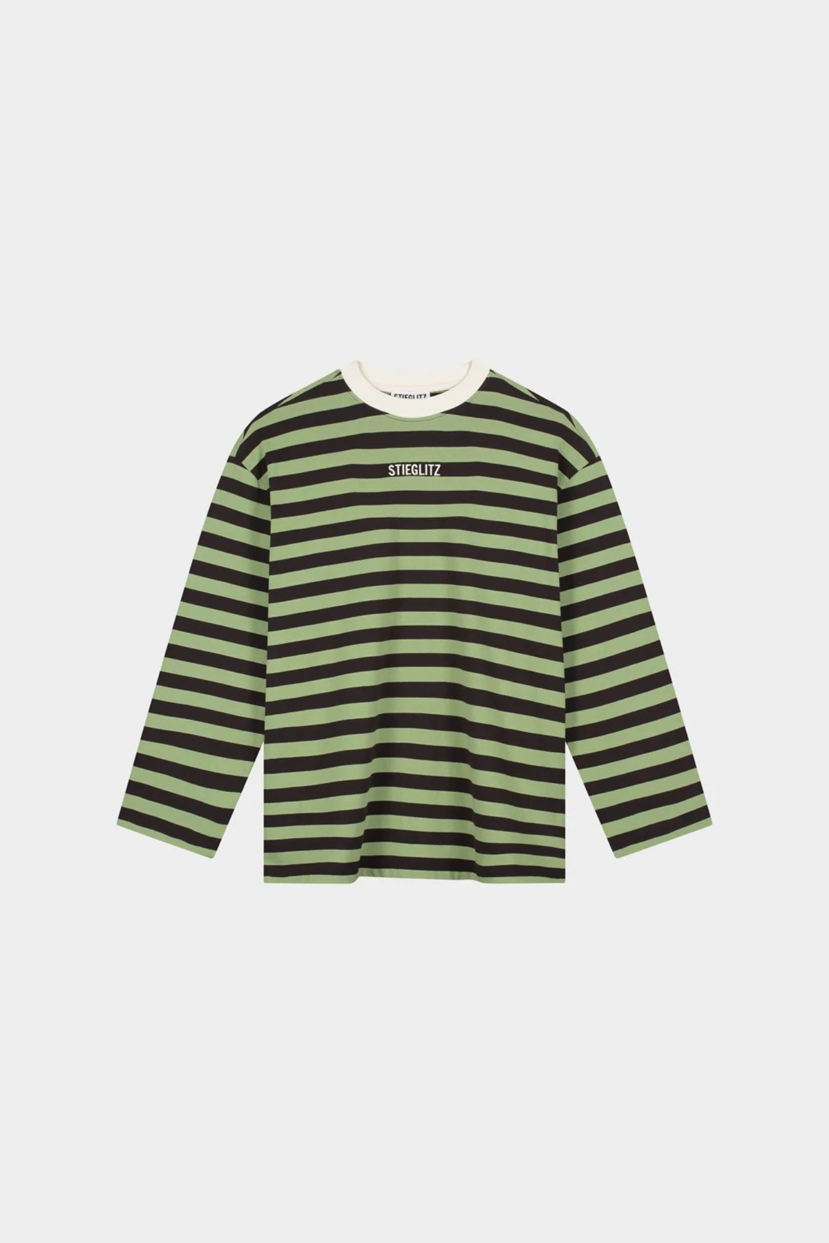 DONNA WIDE SKATE LONGSLEEVE T-SHIRT - GREEN