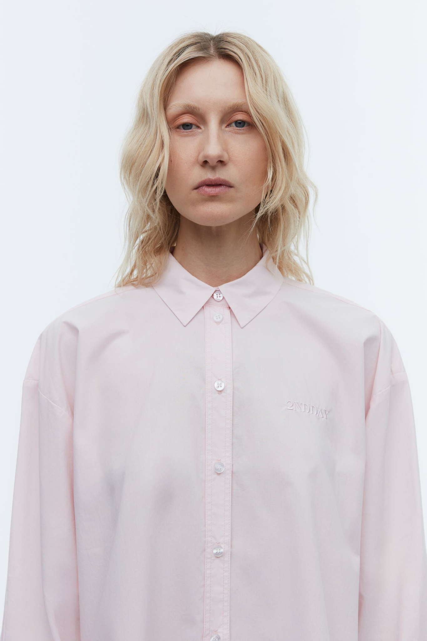 2ND CLARA FINE CRISPY POPLIN - BLUSHING BRIDE