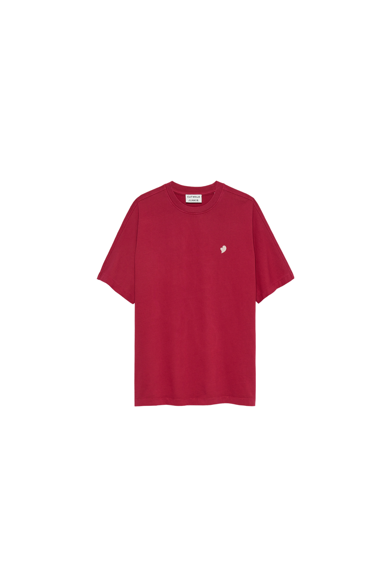 OVERSIZED GRAPHIC T-SHIRT - RHUBARB