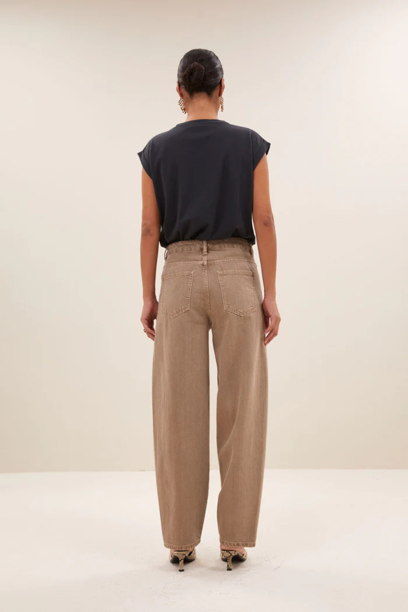 BEGUM SAND PANTS - STONE SAND