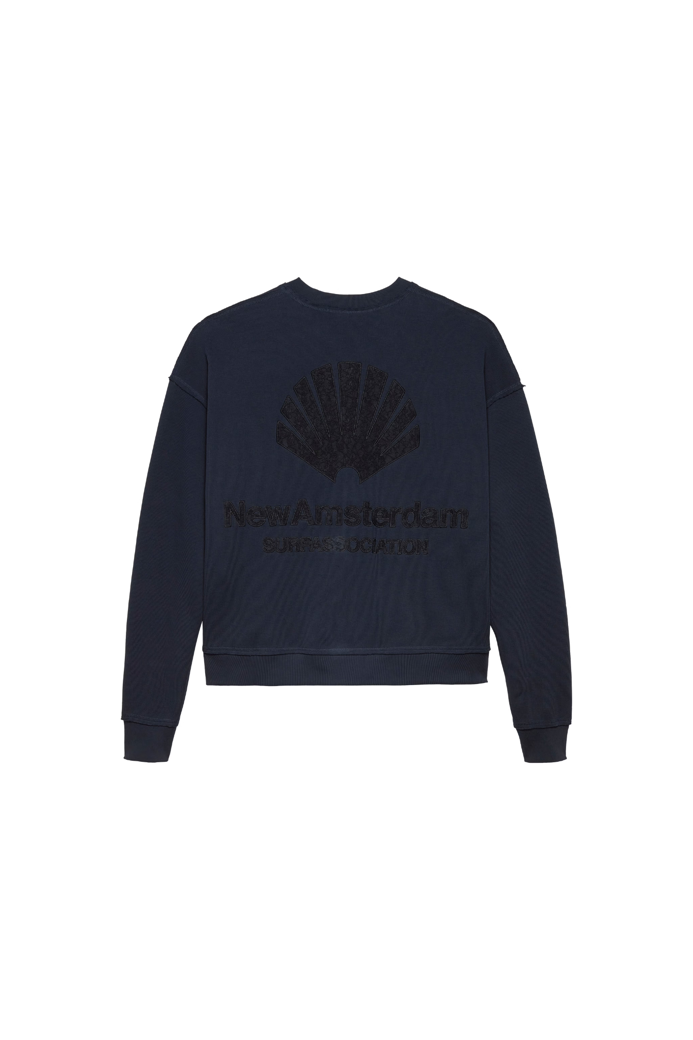 LACE CREWNECK - NIGHT/BLACK