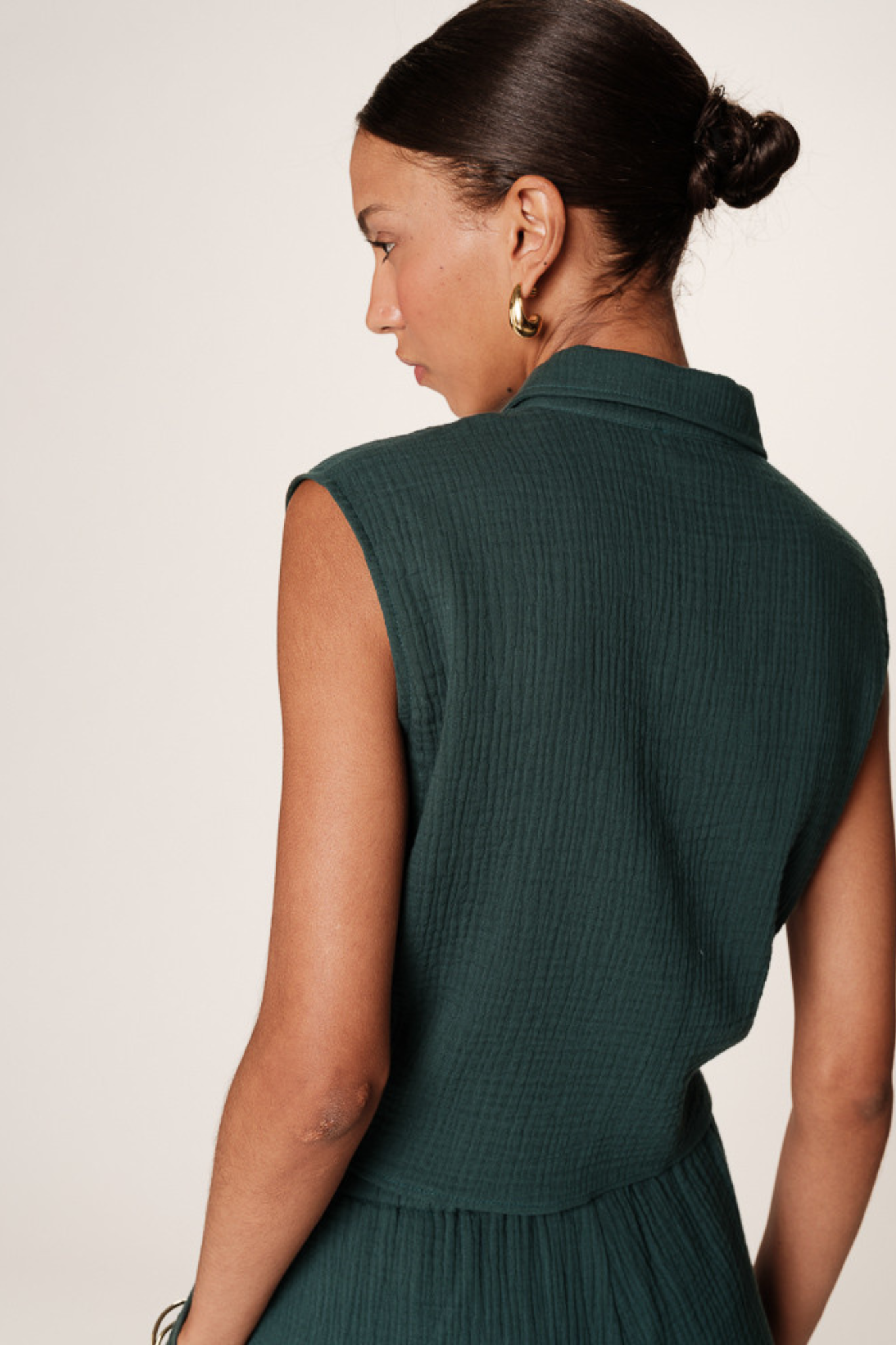 REGLISSE SHIRT - EMERAUDE