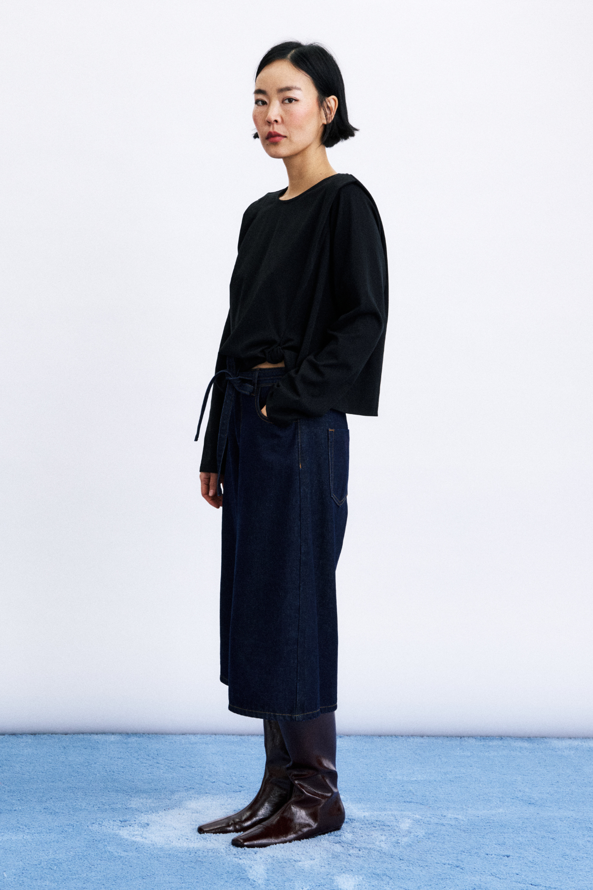 DAMYANG TOP - BLACK