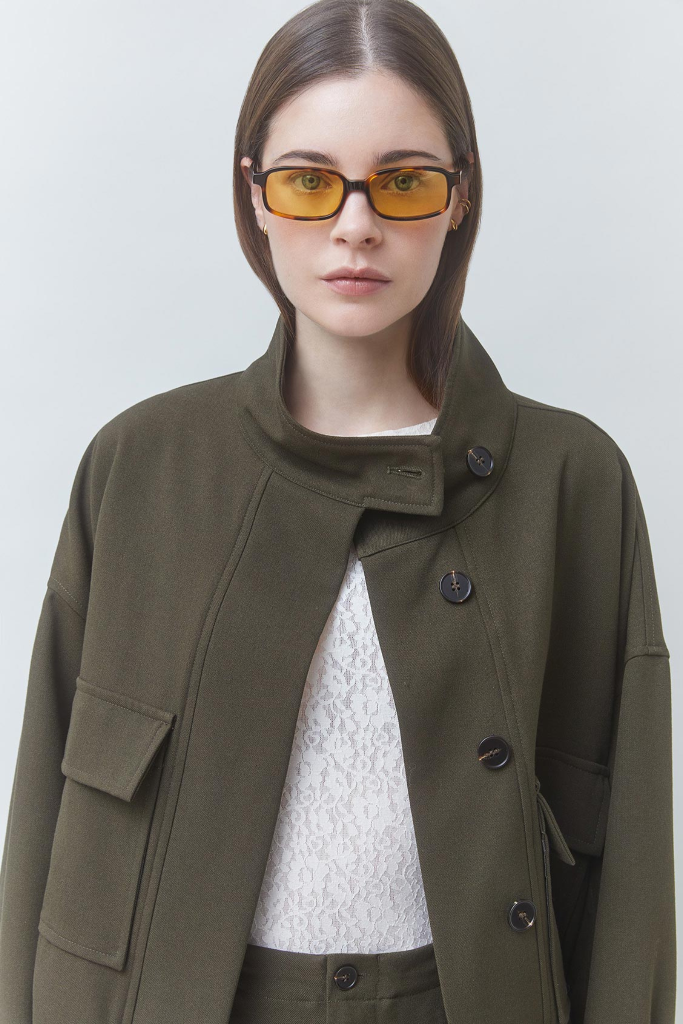 DONA VEST - KHAKI